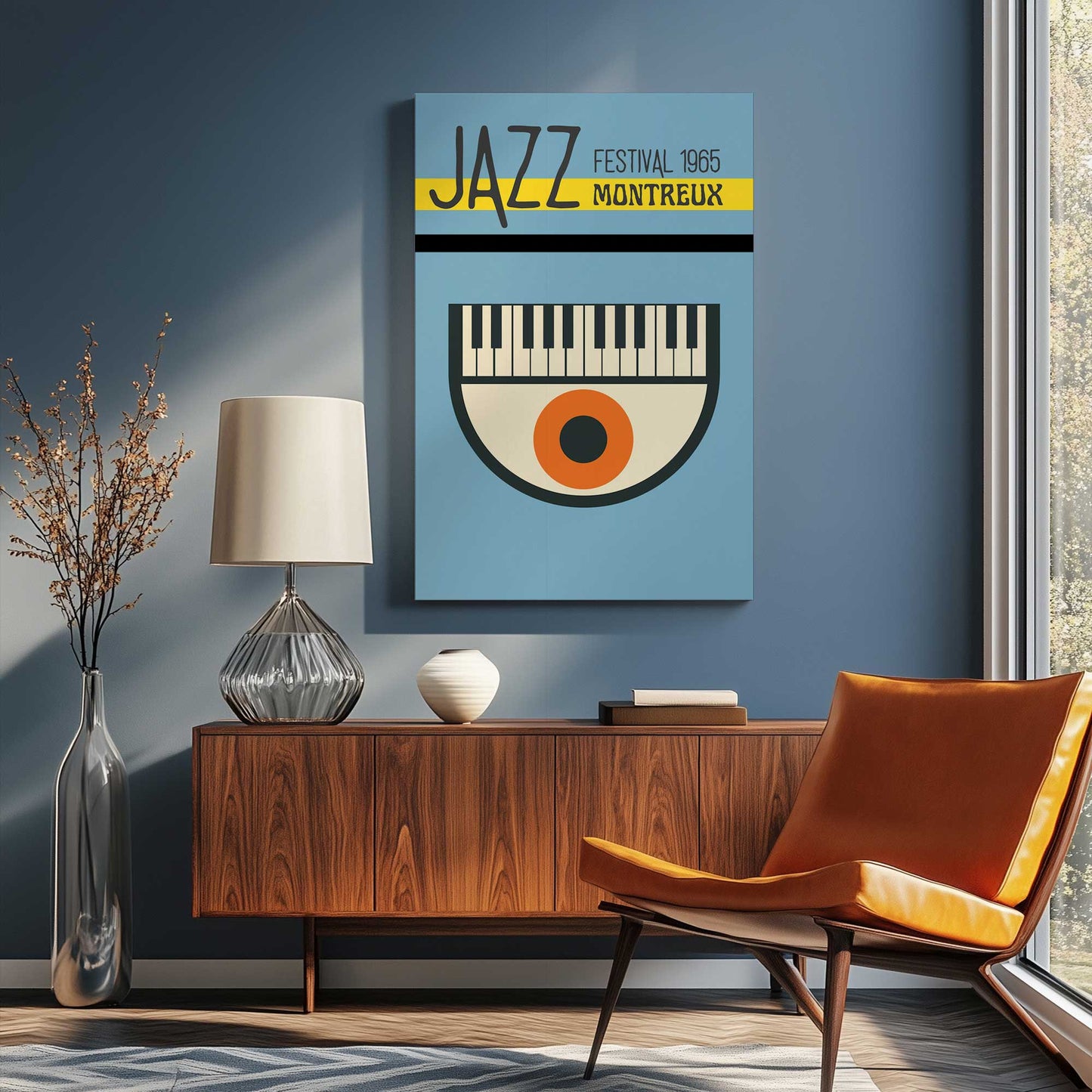 Picture of art in a room