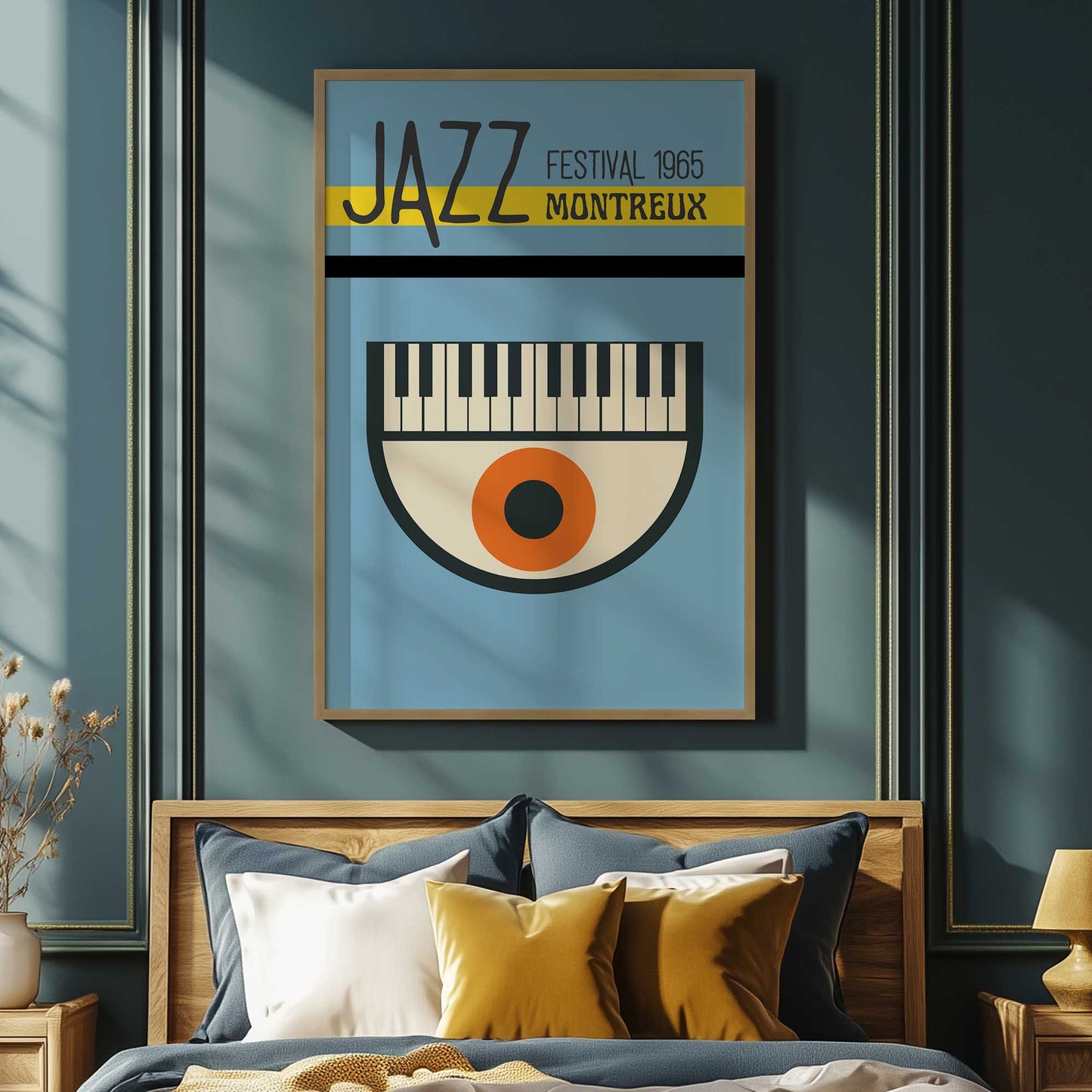 Picture of art in a room