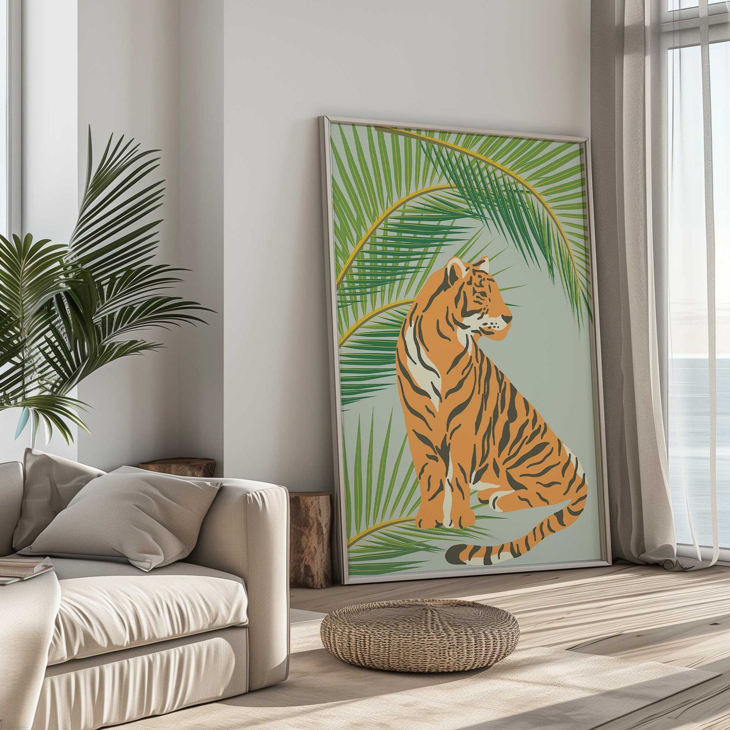 Picture of art in a room