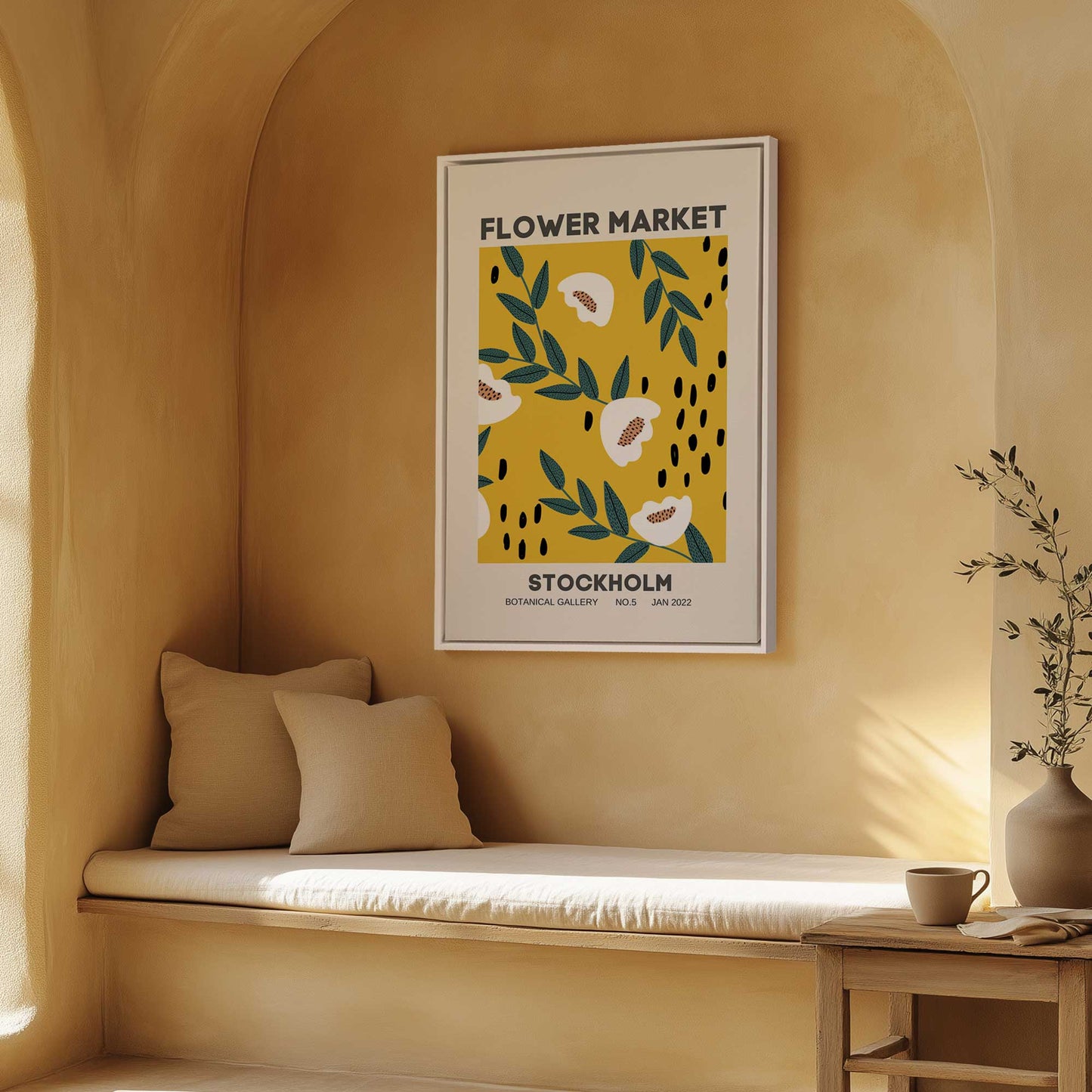 Picture of art in a room