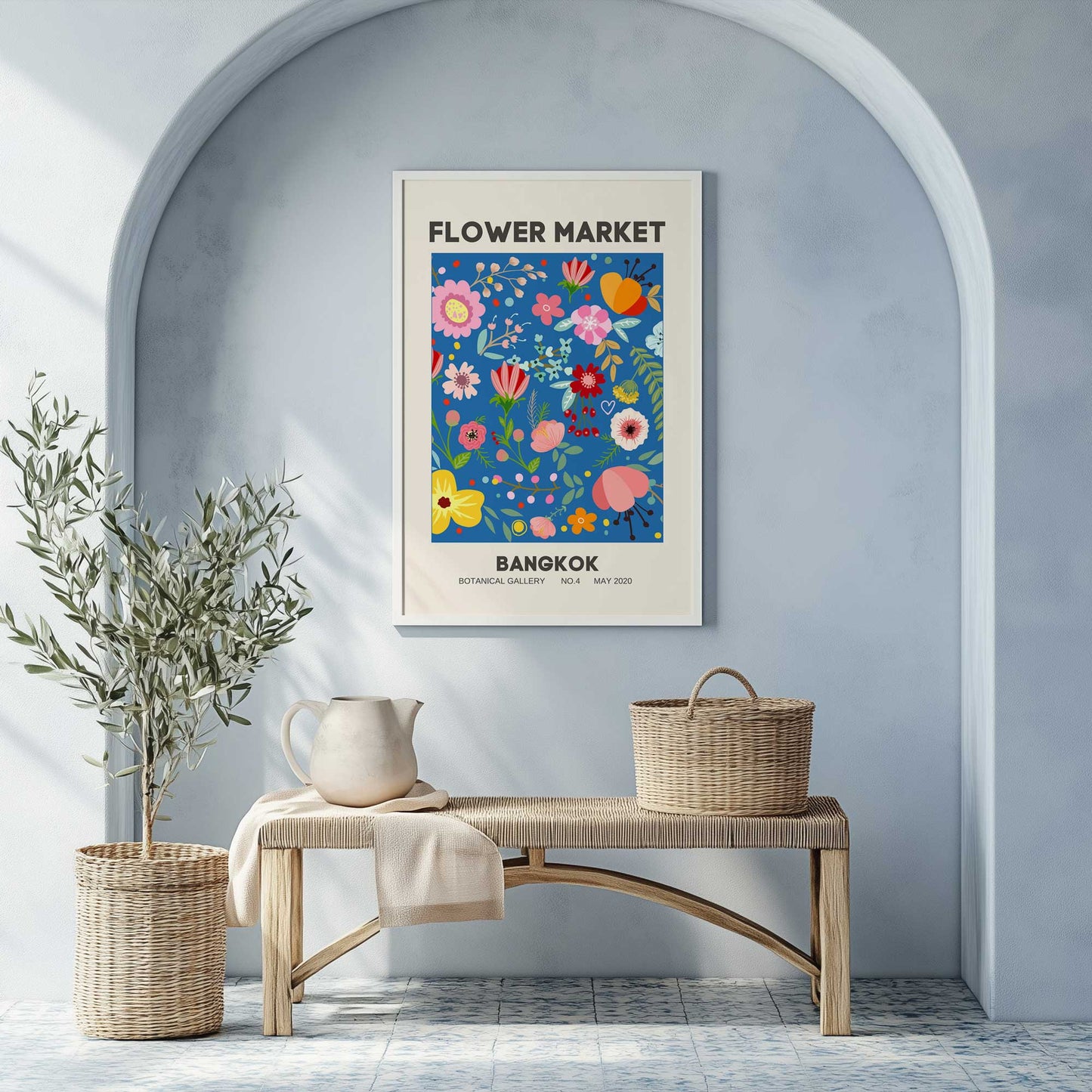 Picture of art in a room