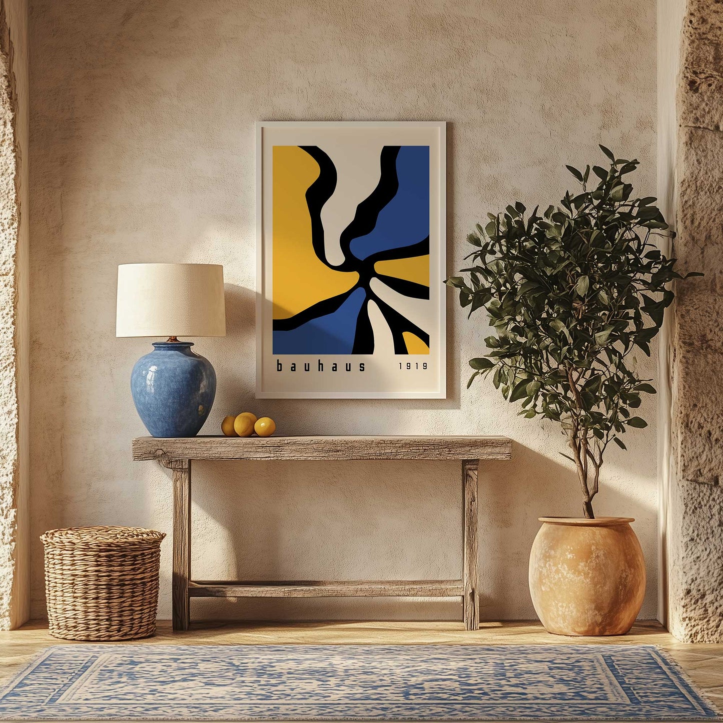 Picture of art in a room