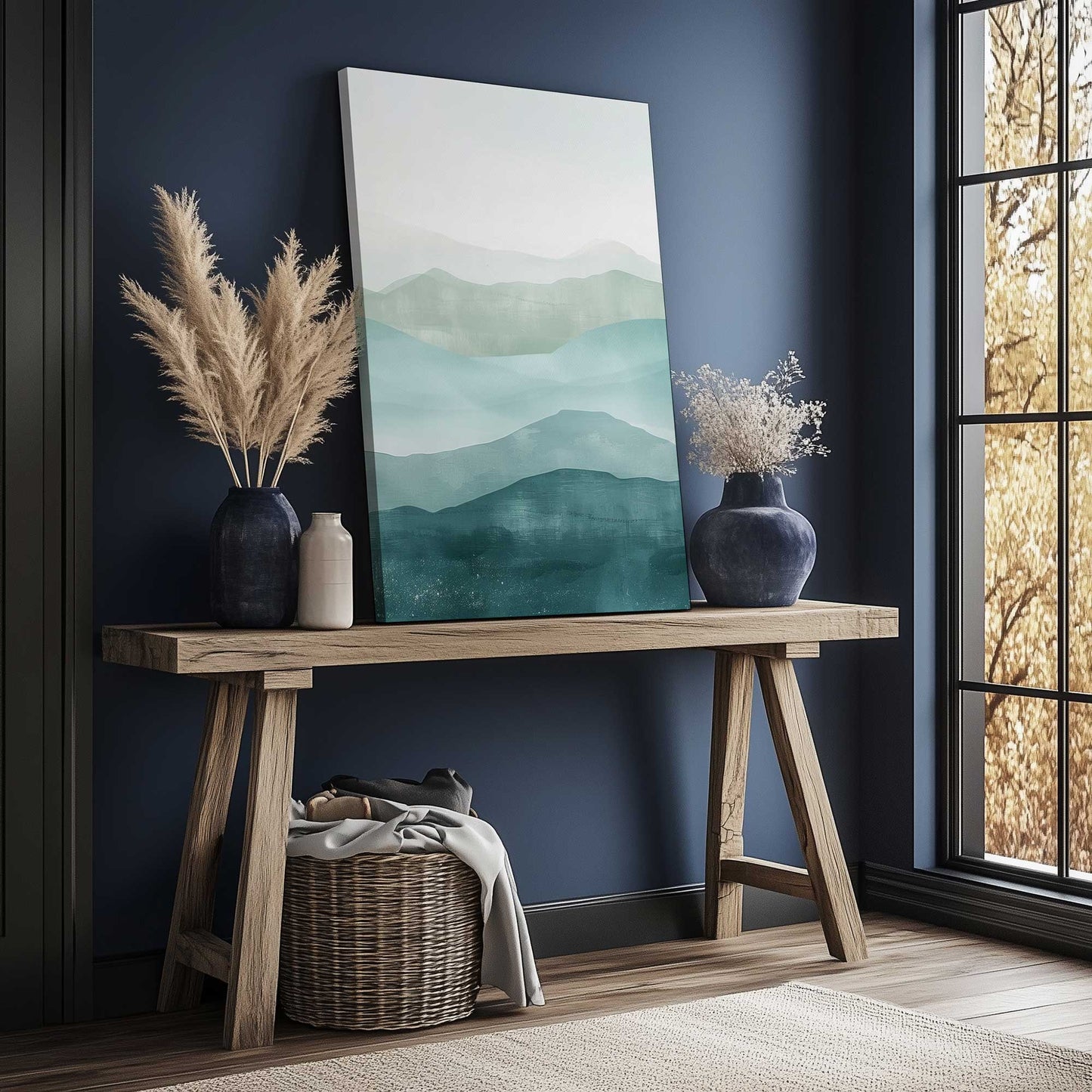 Picture of art in a room