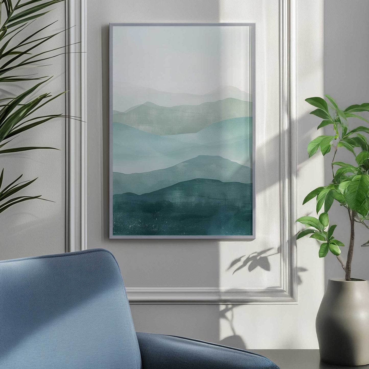 Picture of art in a room