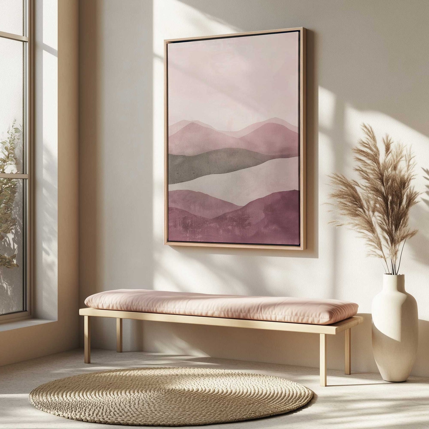 Picture of art in a room