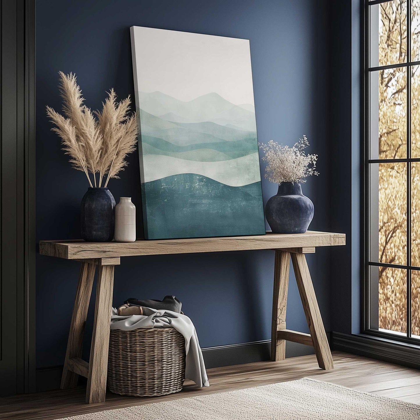 Picture of art in a room