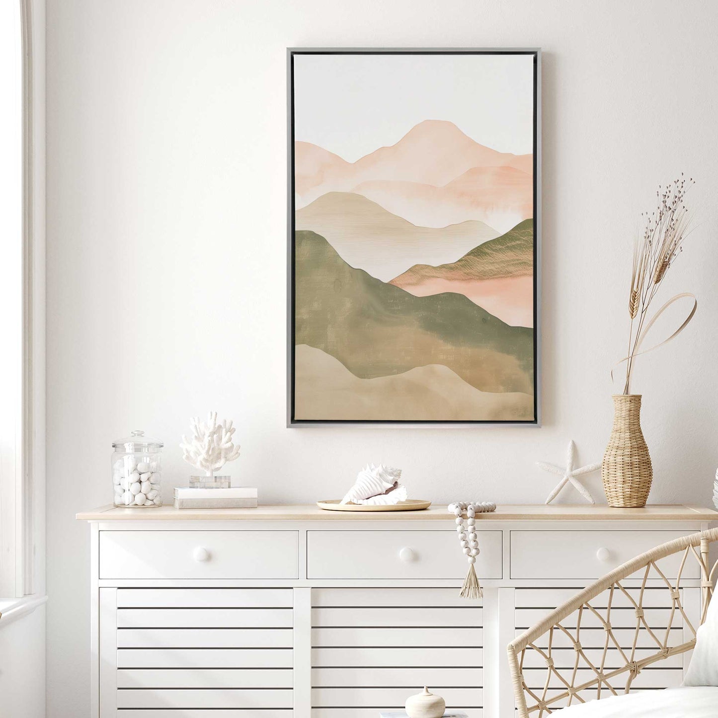 Picture of art in a room