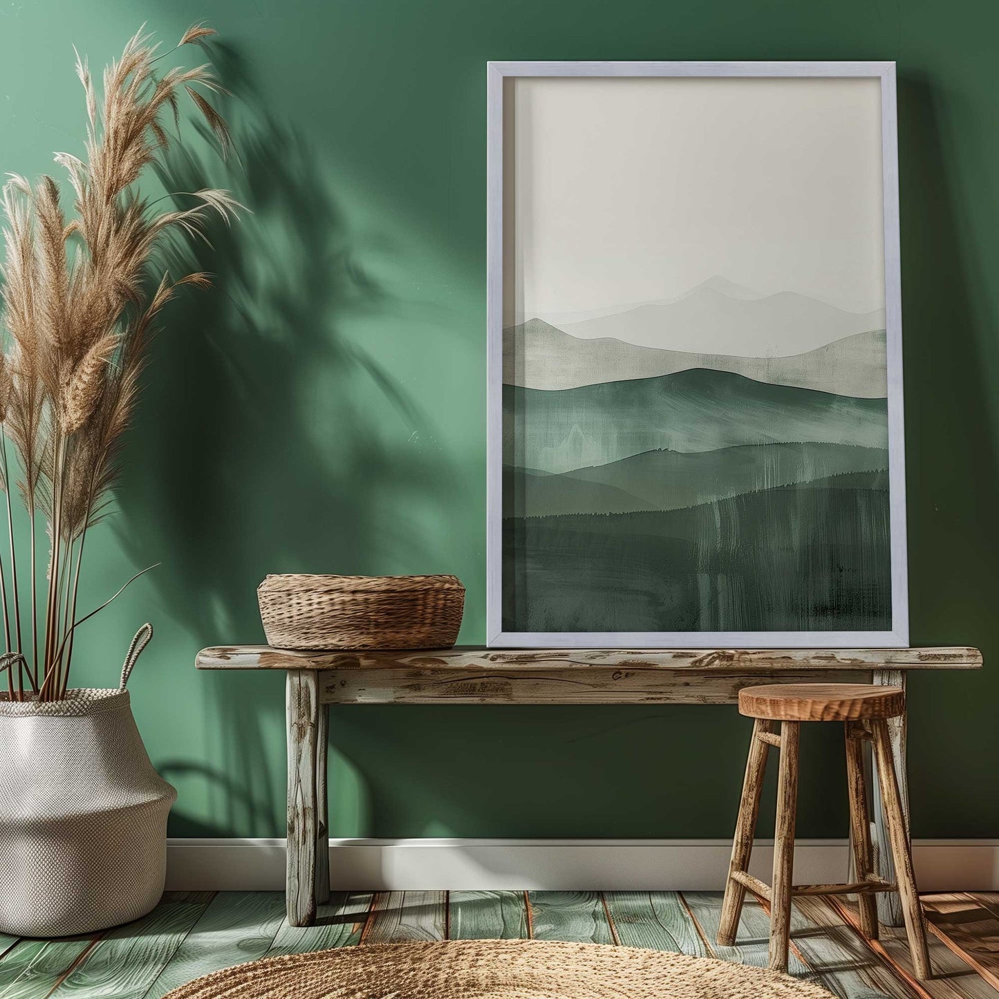 Picture of art in a room