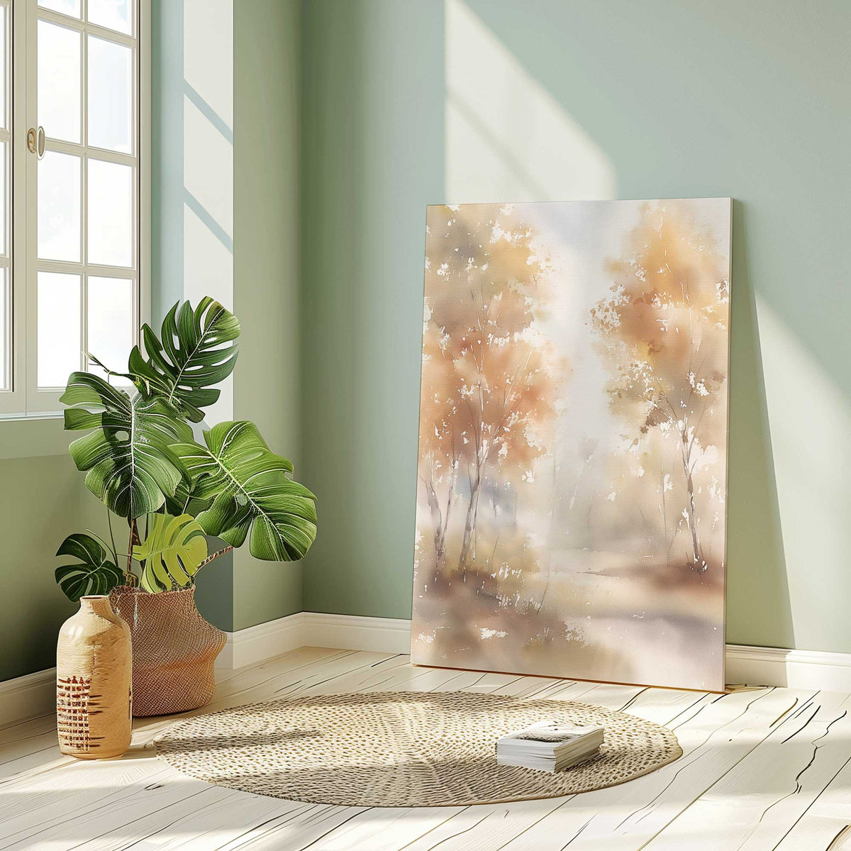Picture of art in a room