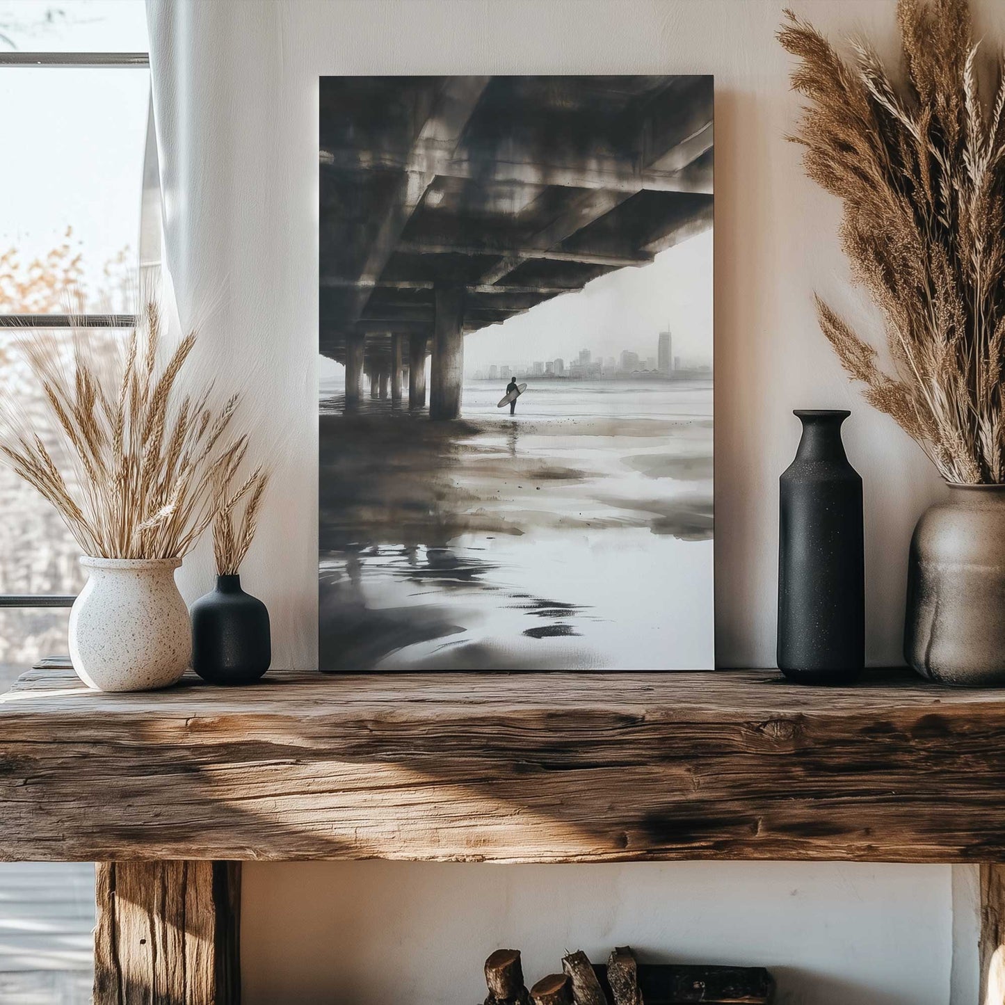 Picture of art in a room