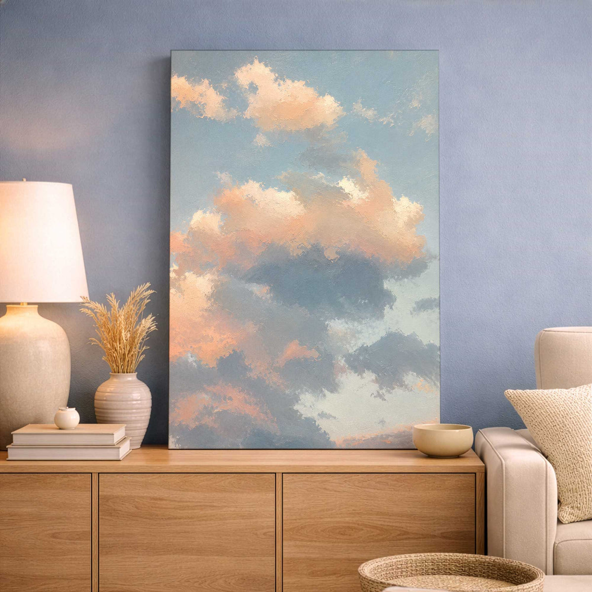 Picture of art in a room