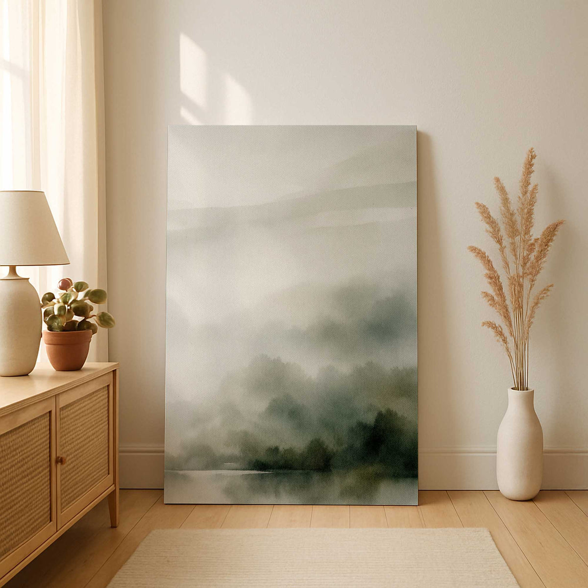 Picture of art in a room
