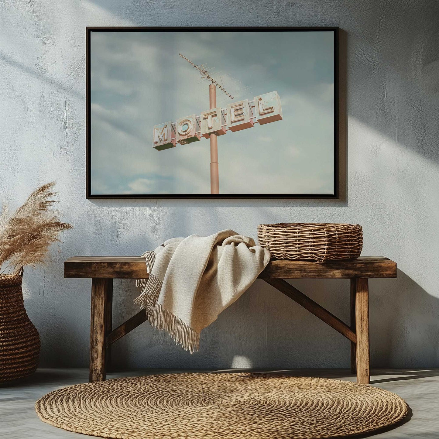 Picture of art in a room