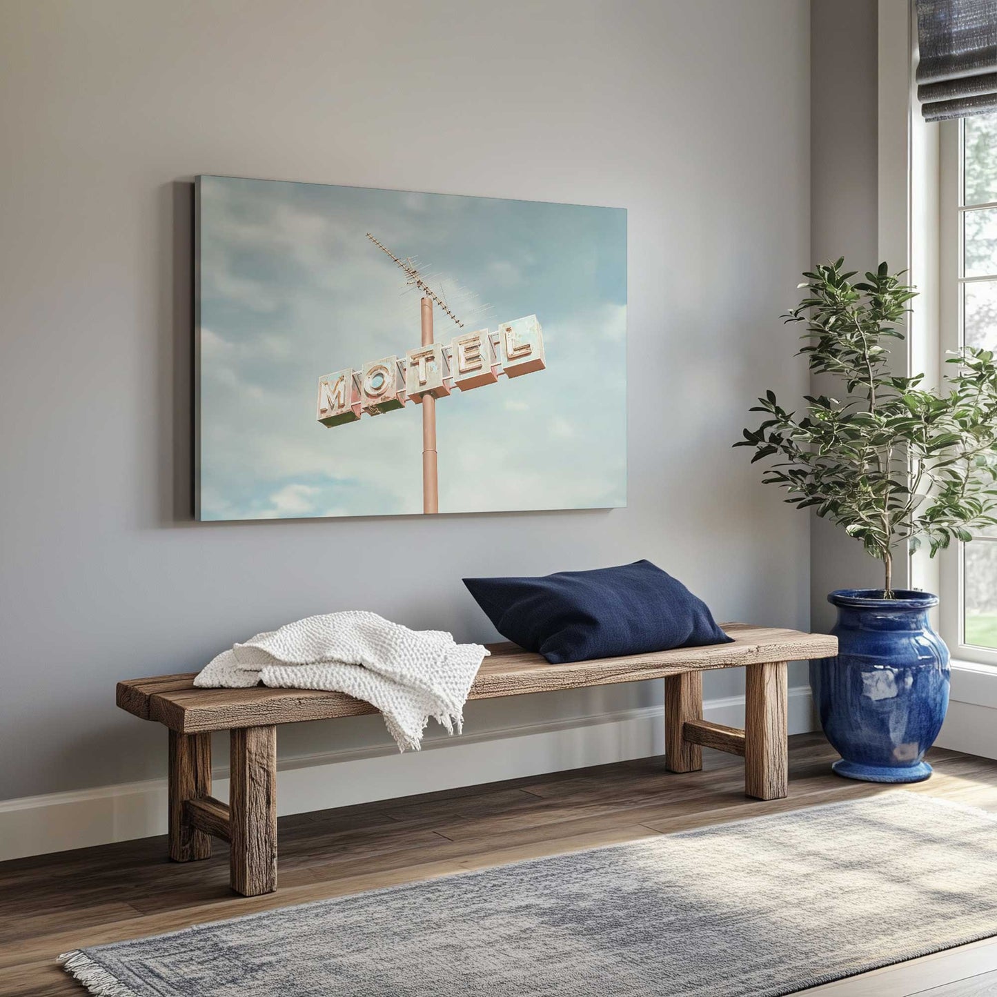 Picture of art in a room