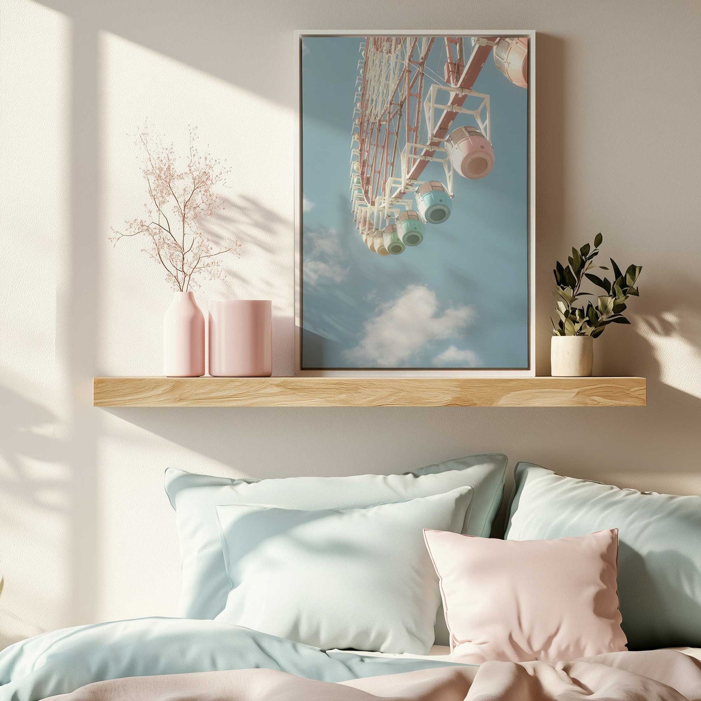 Picture of art in a room