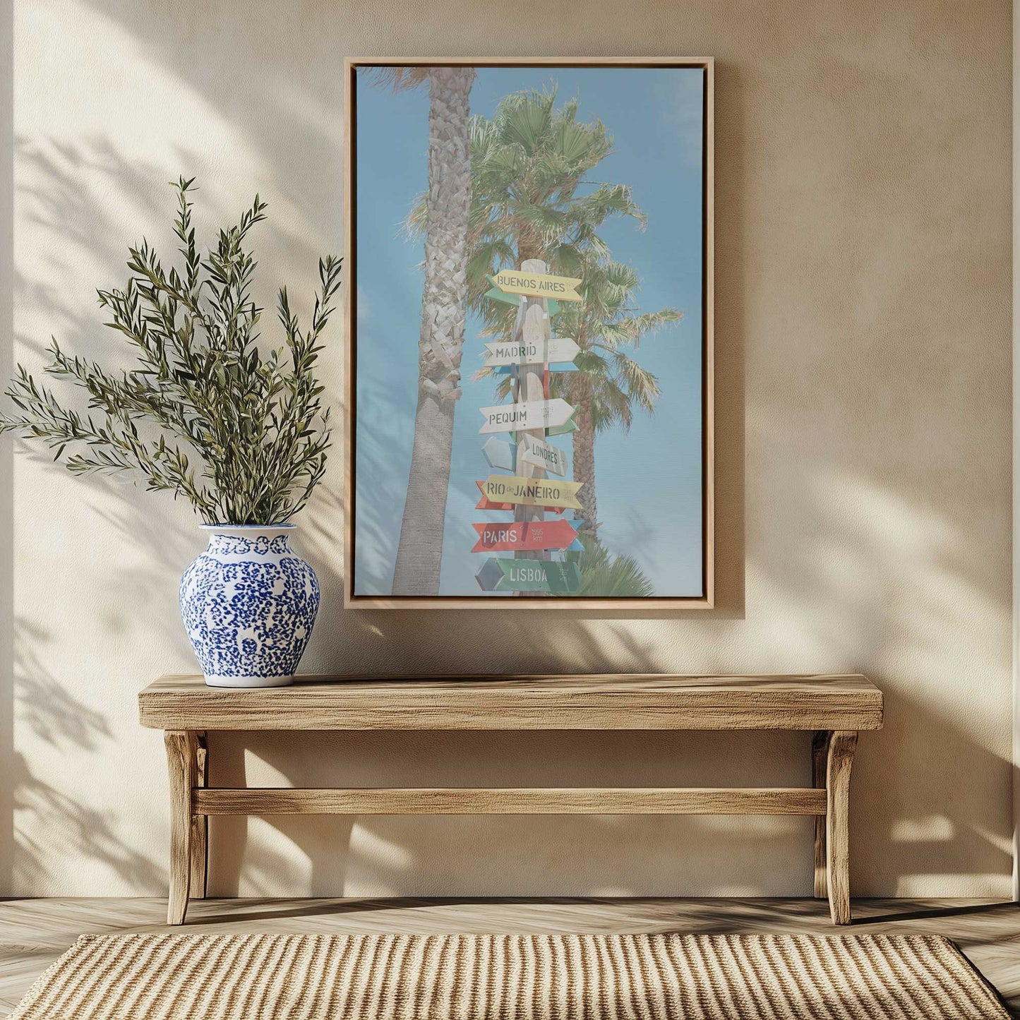 Picture of art in a room