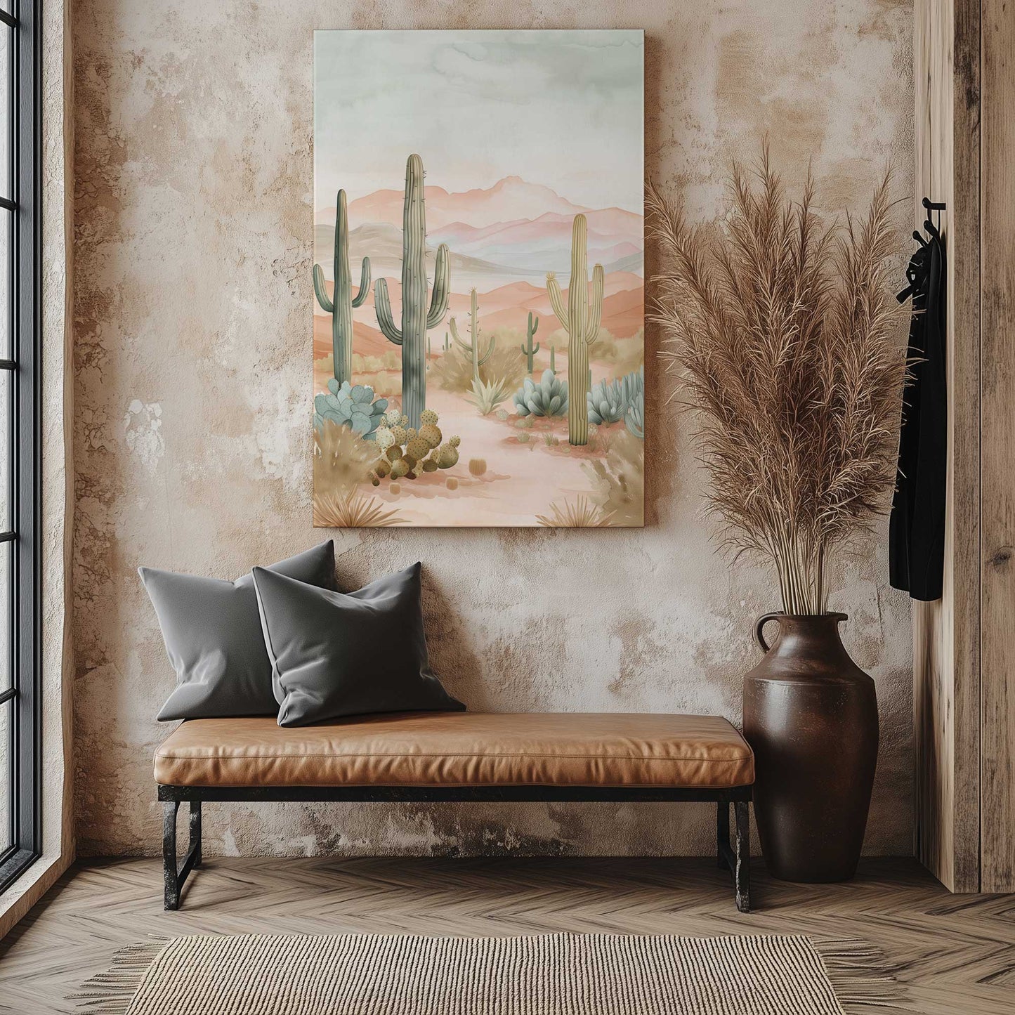 Picture of art in a room