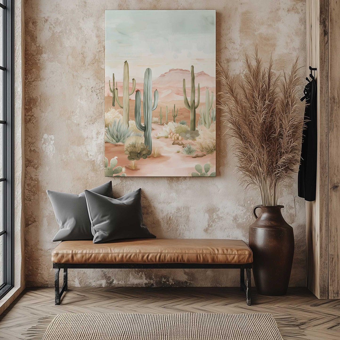 Picture of art in a room