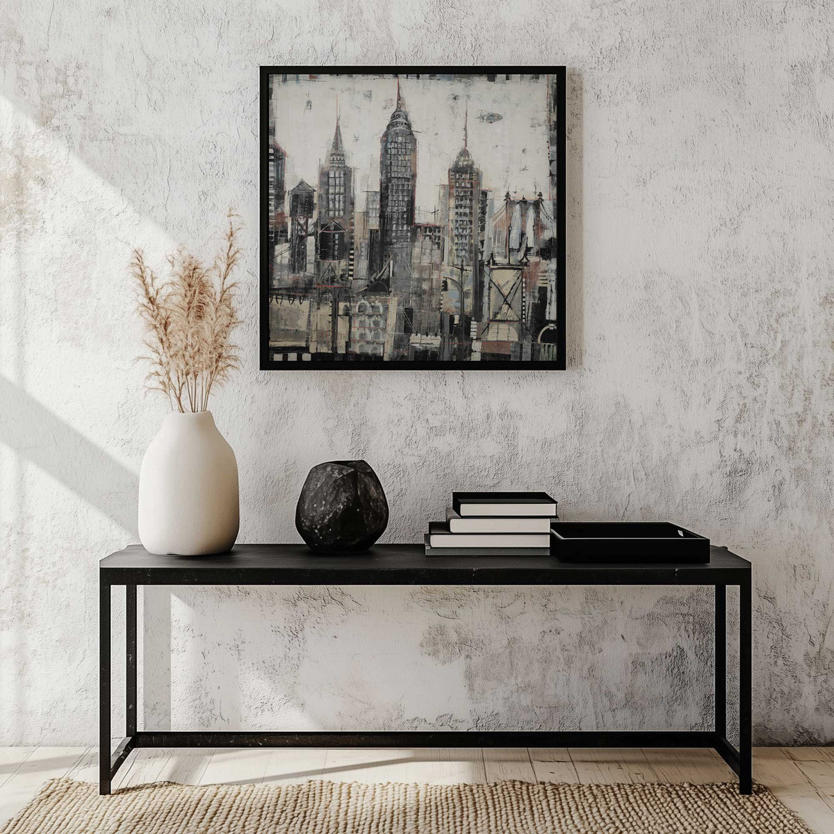 Picture of art in a room