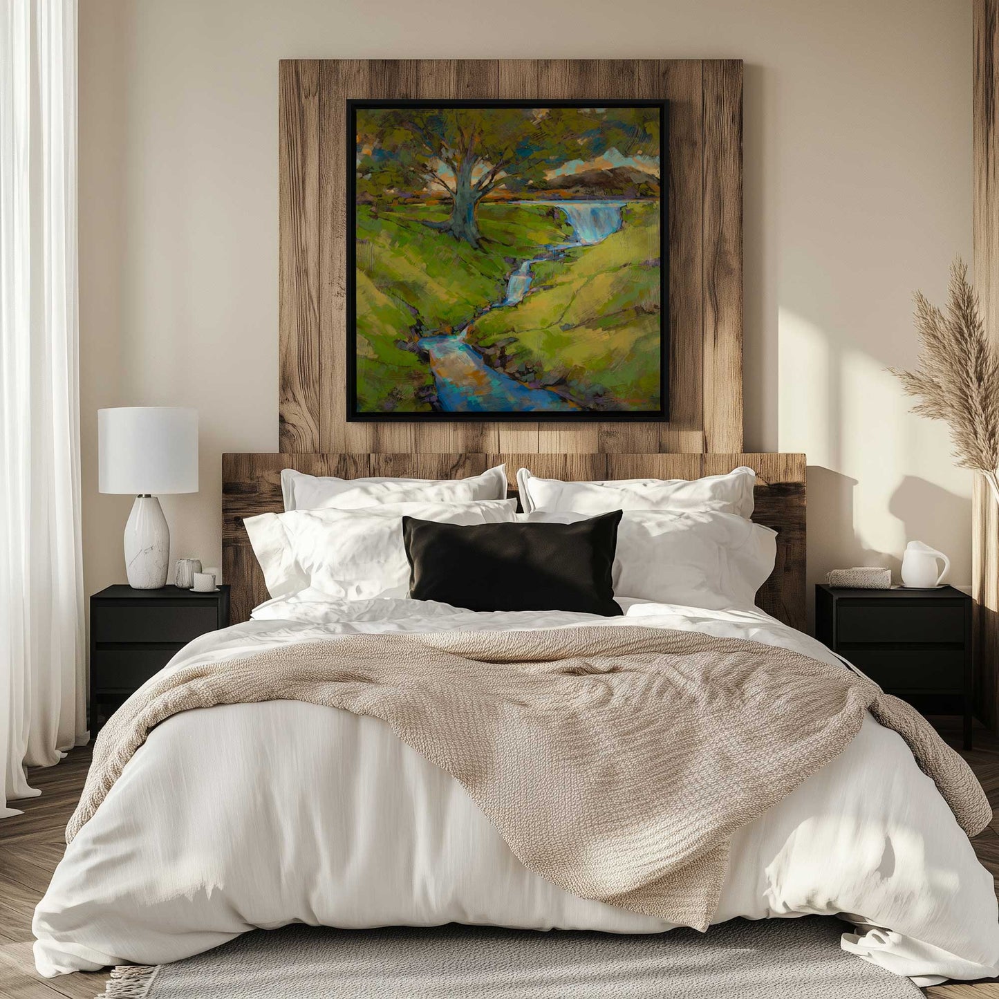 Picture of art in a room
