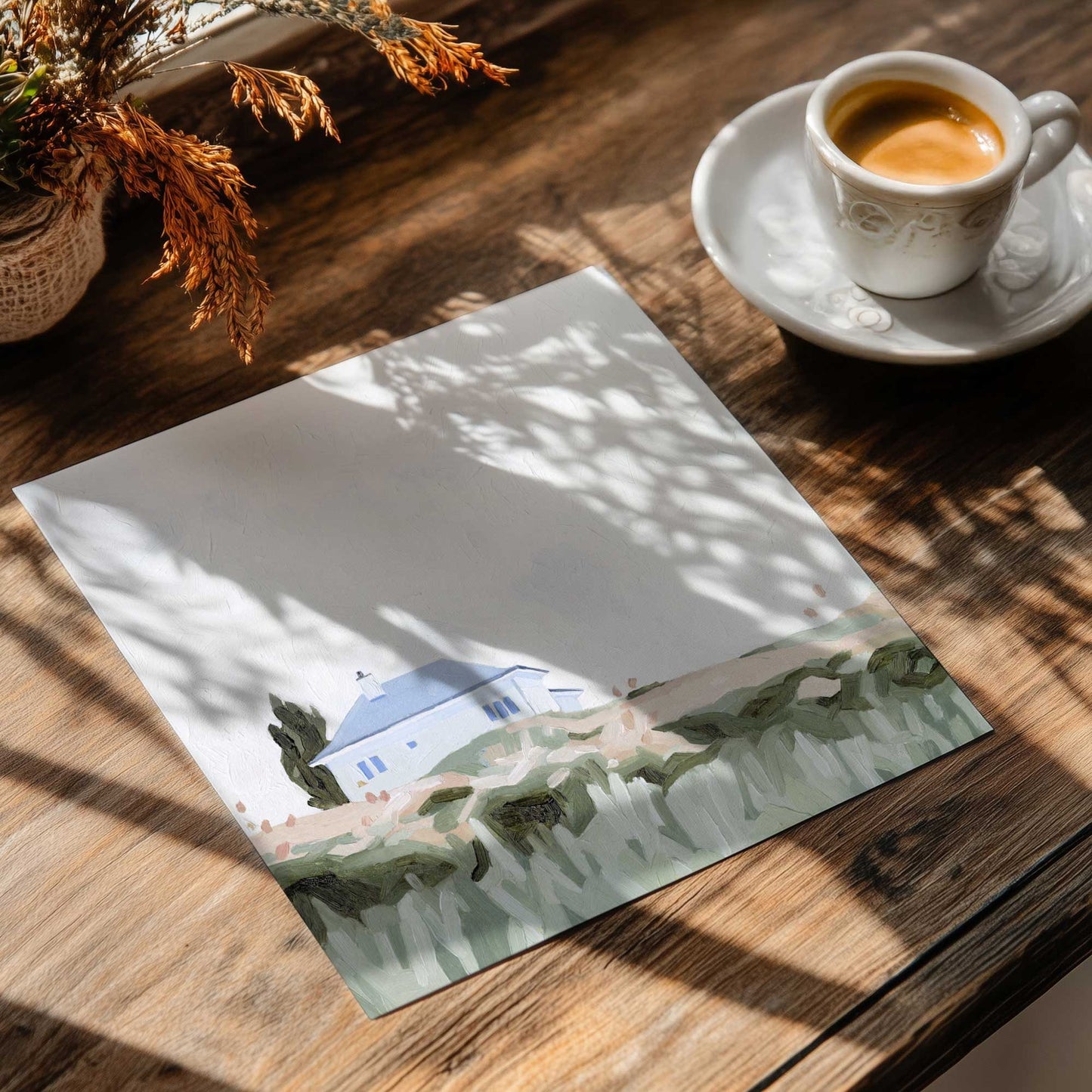Quiet Country Home II Art Print