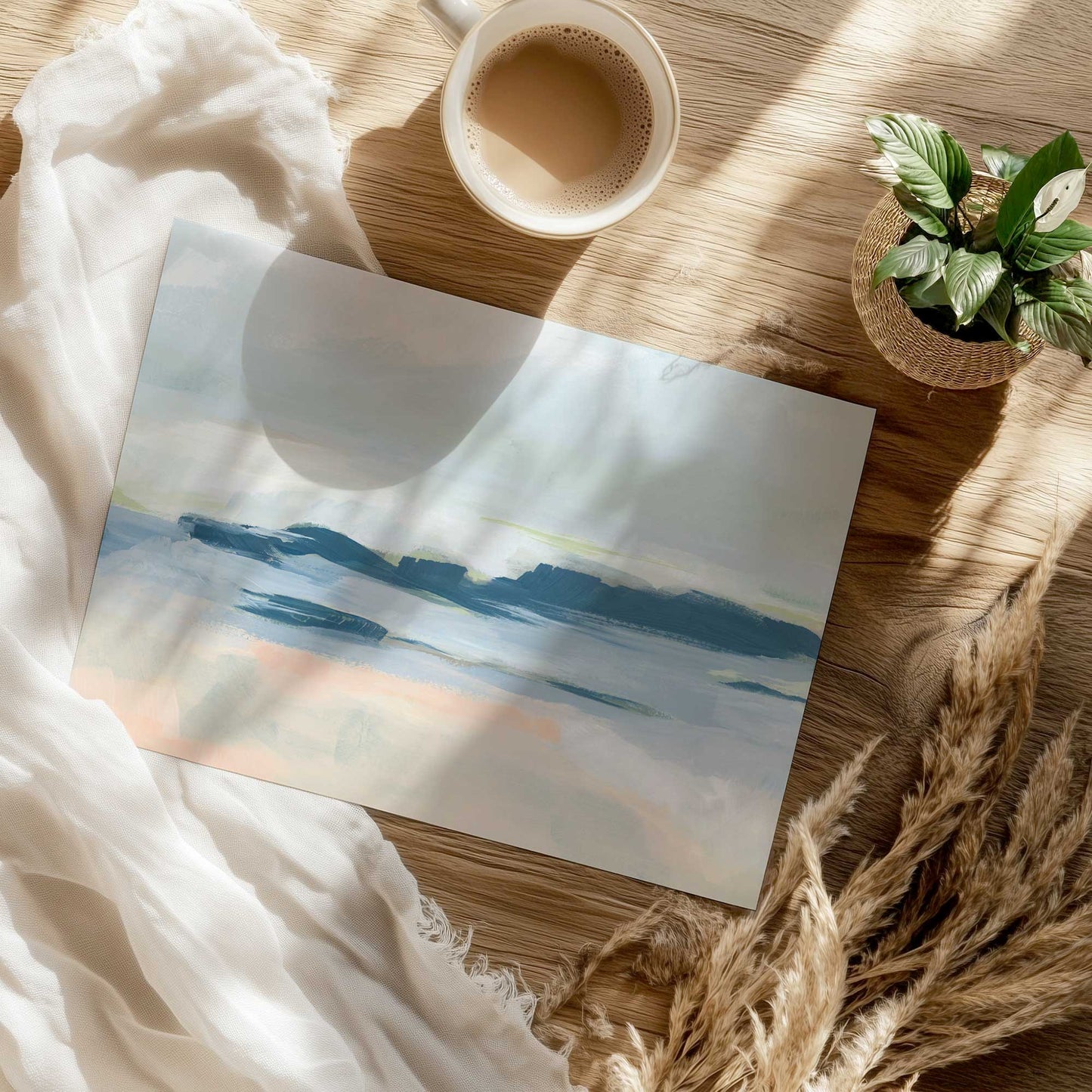 Calm Ocean Vibes I Art Print