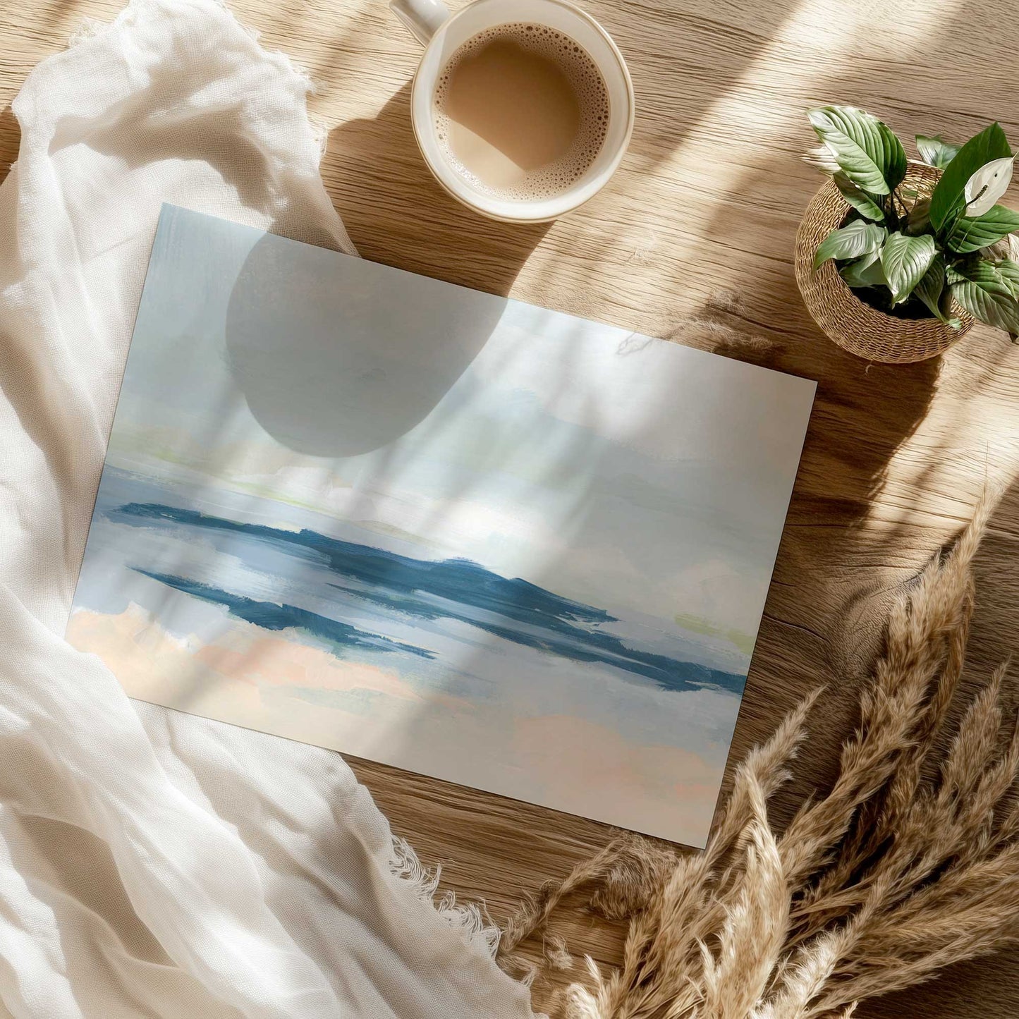 Calm Ocean Vibes II Art Print