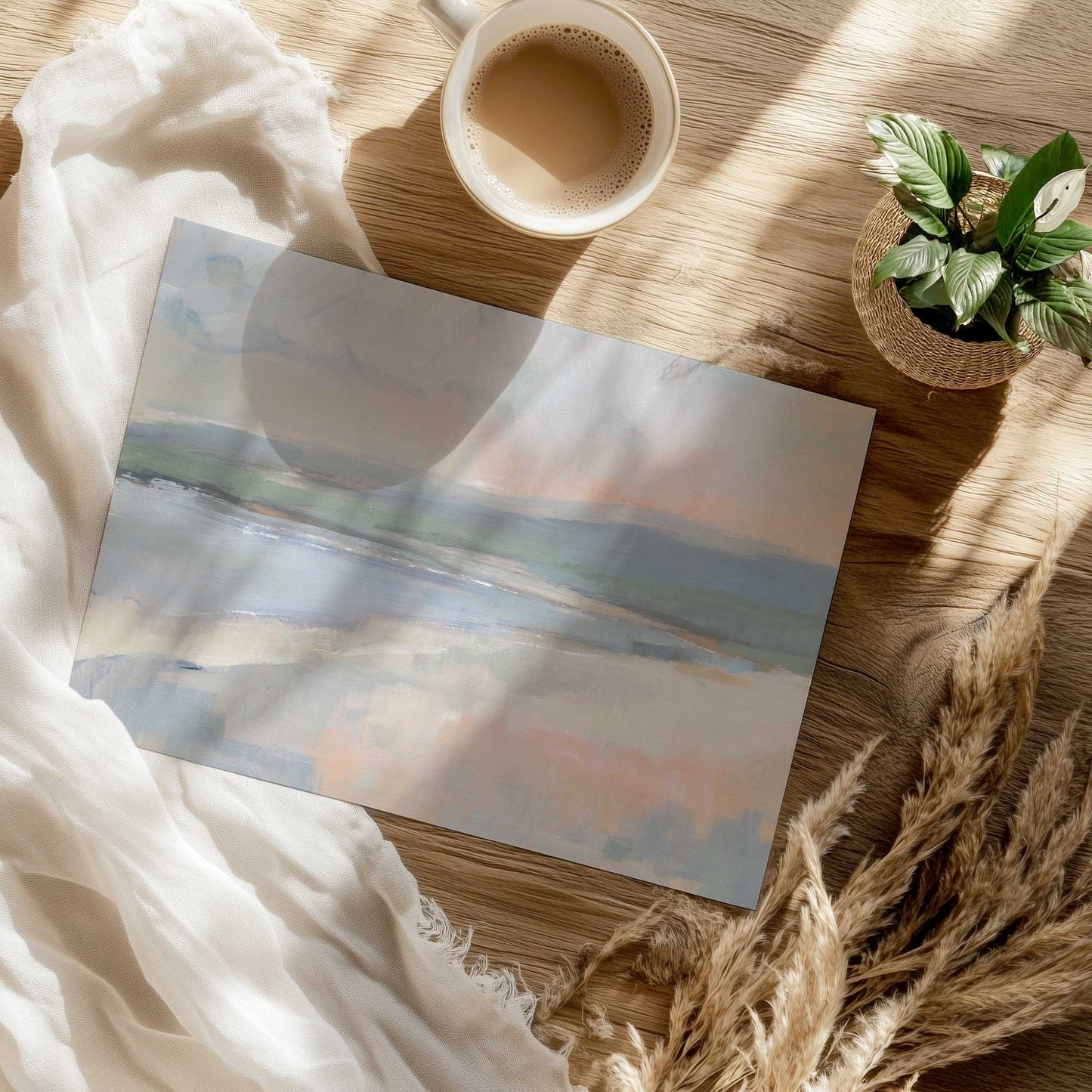 Pastel Shores I Art Print
