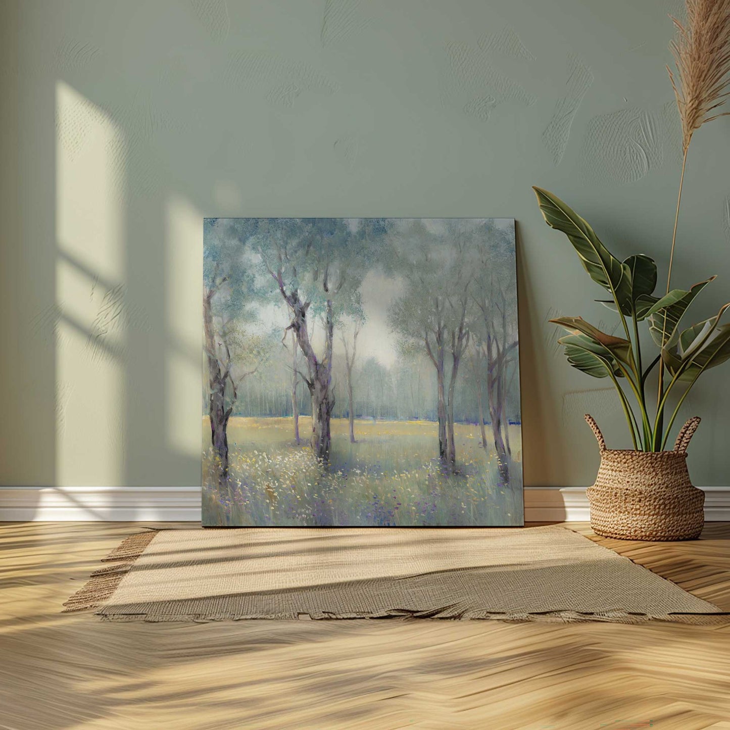Picture of art in a room