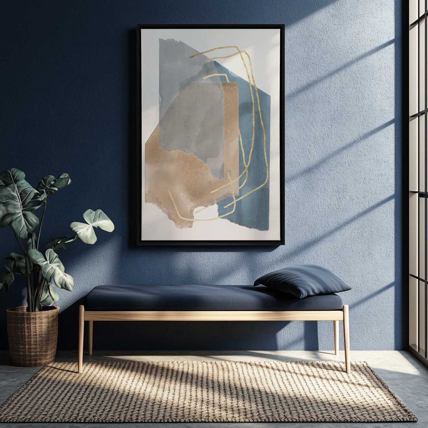 Picture of art in a room