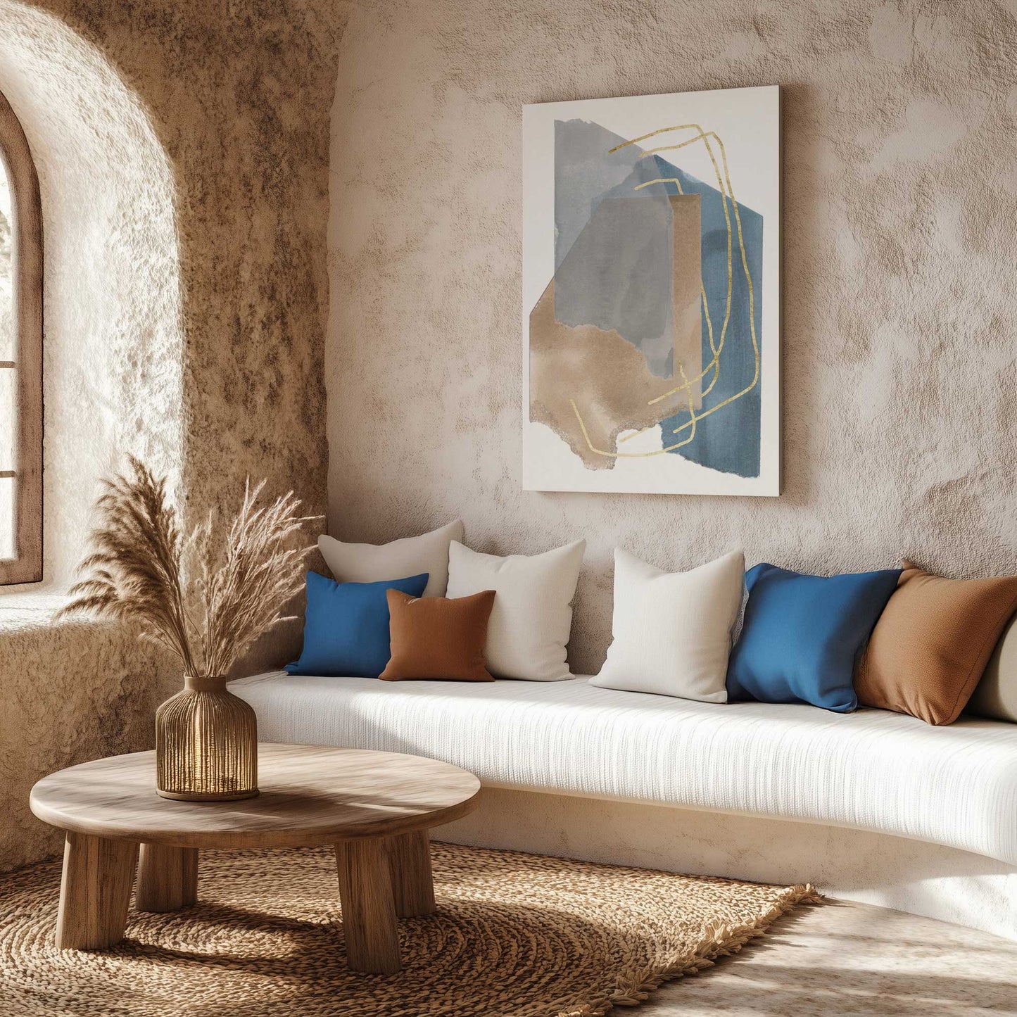 Picture of art in a room