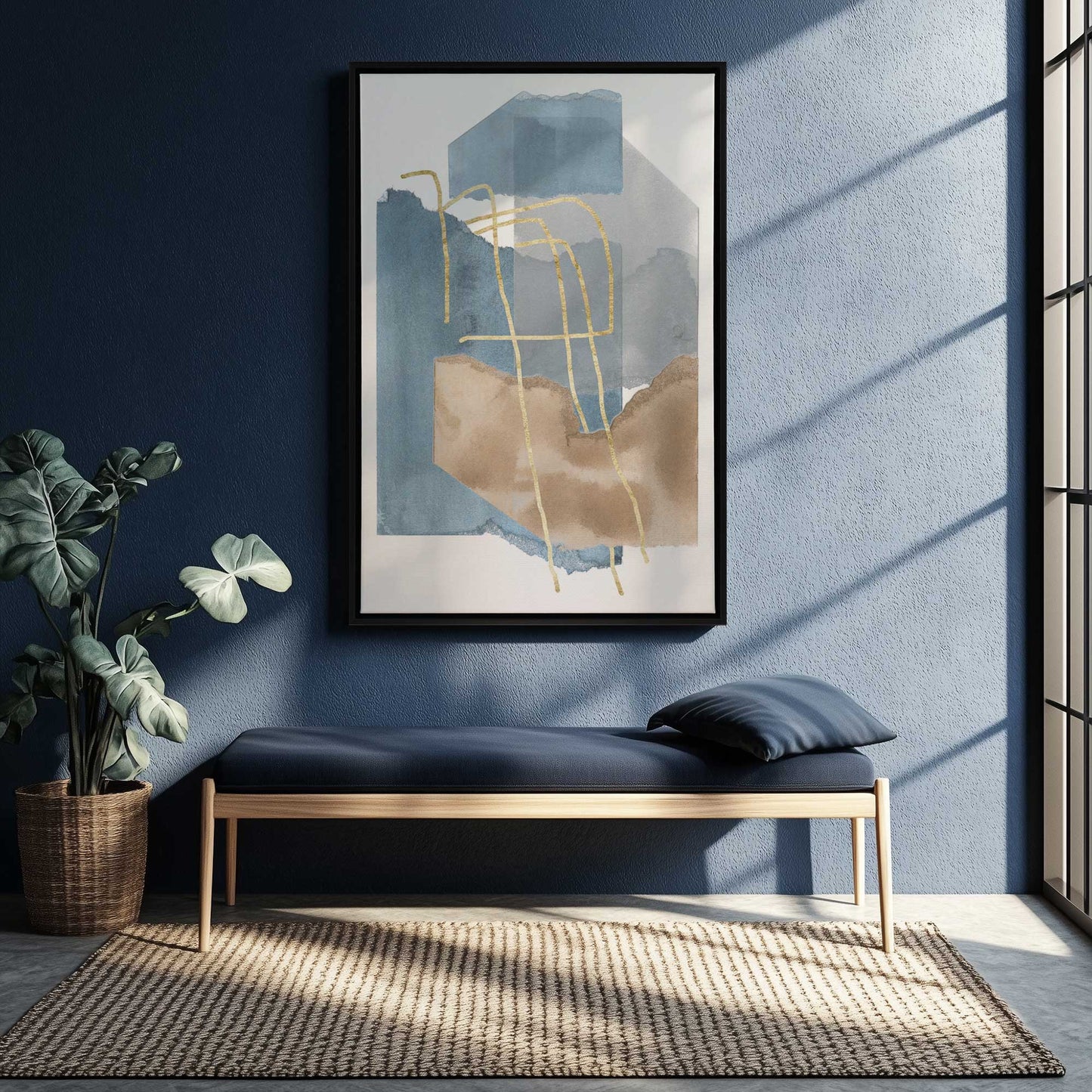 Picture of art in a room
