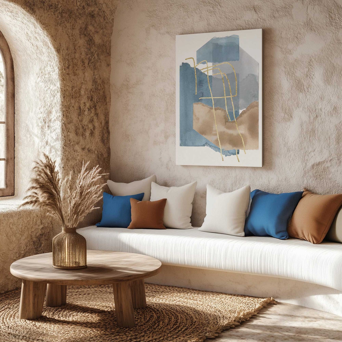 Picture of art in a room