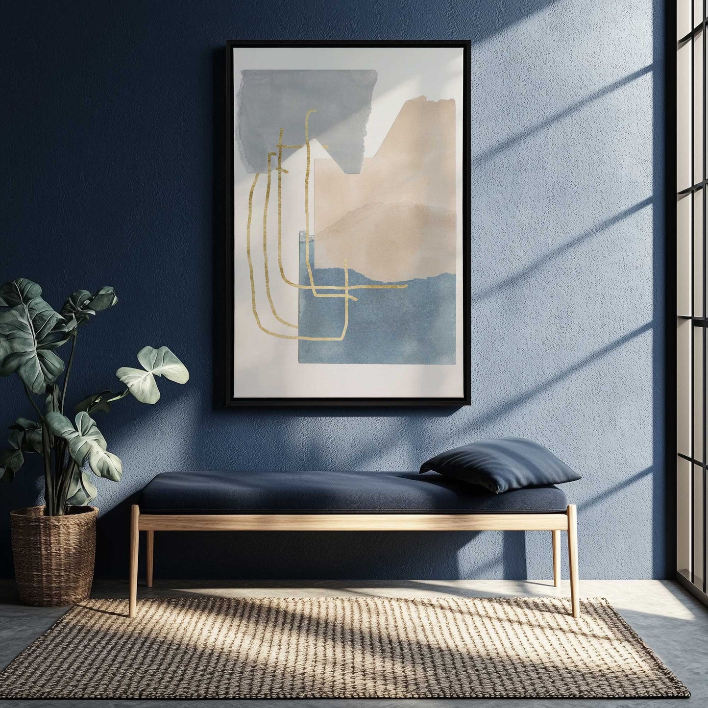 Picture of art in a room