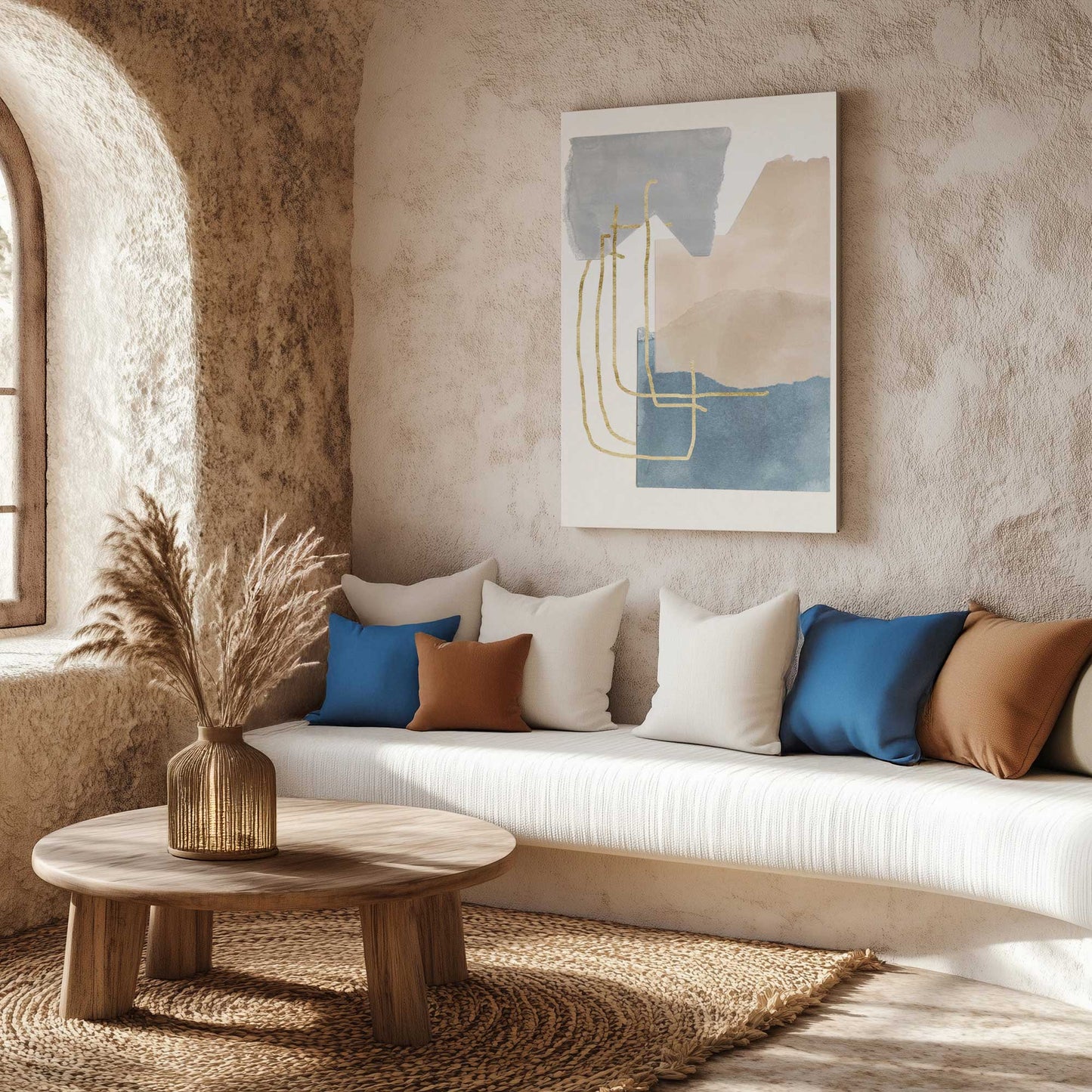 Picture of art in a room