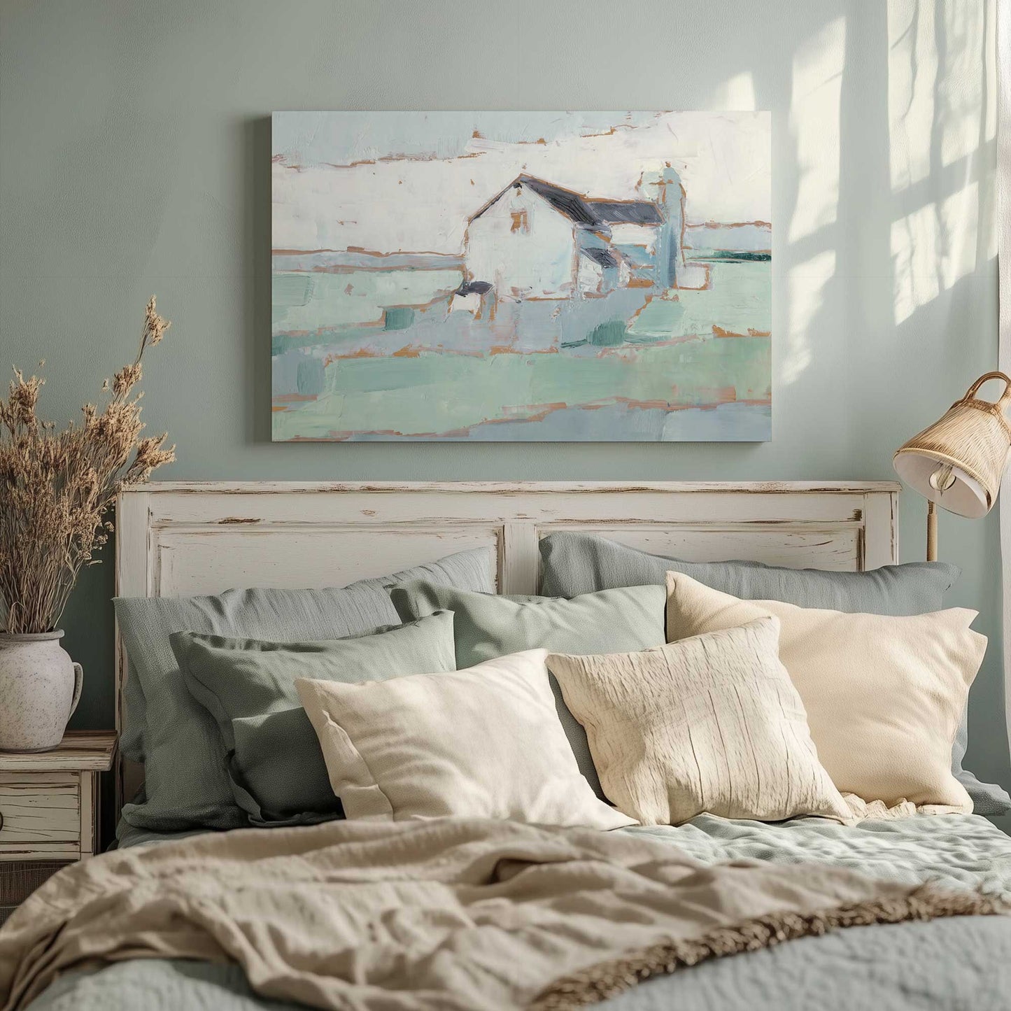 Picture of art in a room
