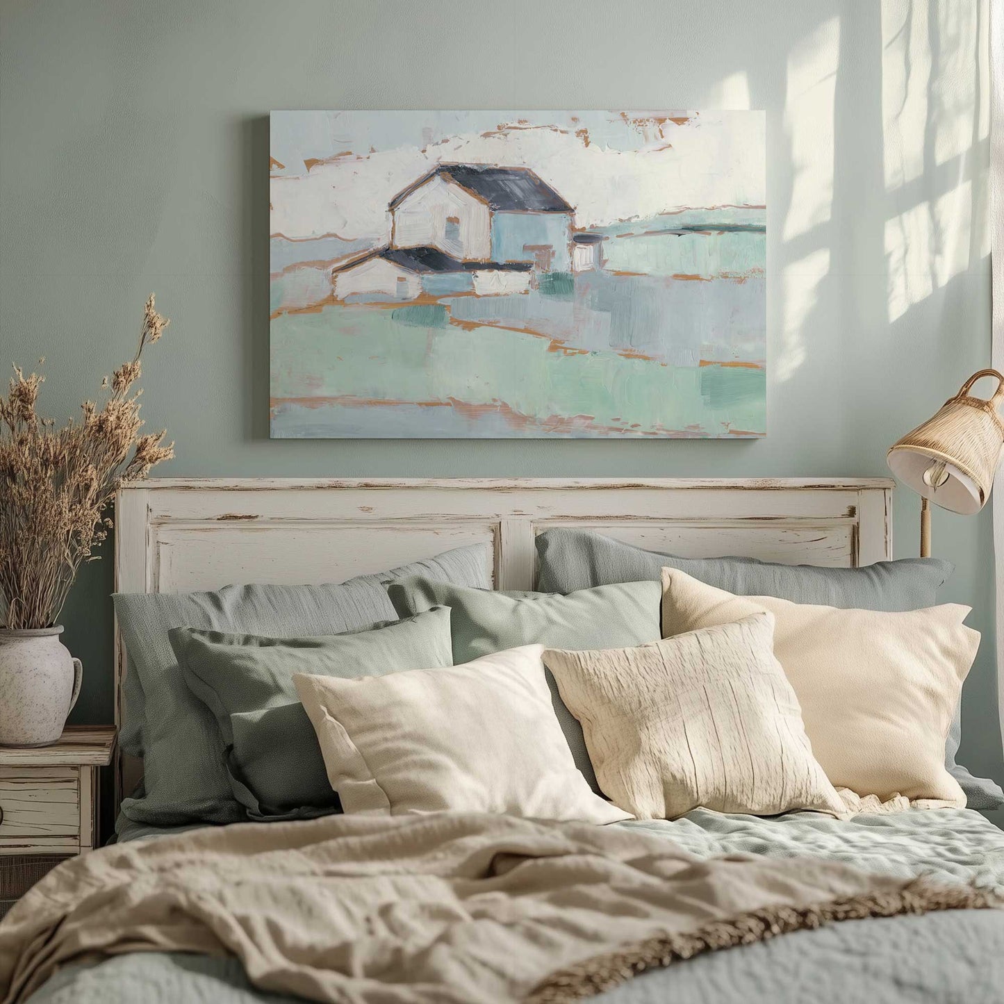 Picture of art in a room