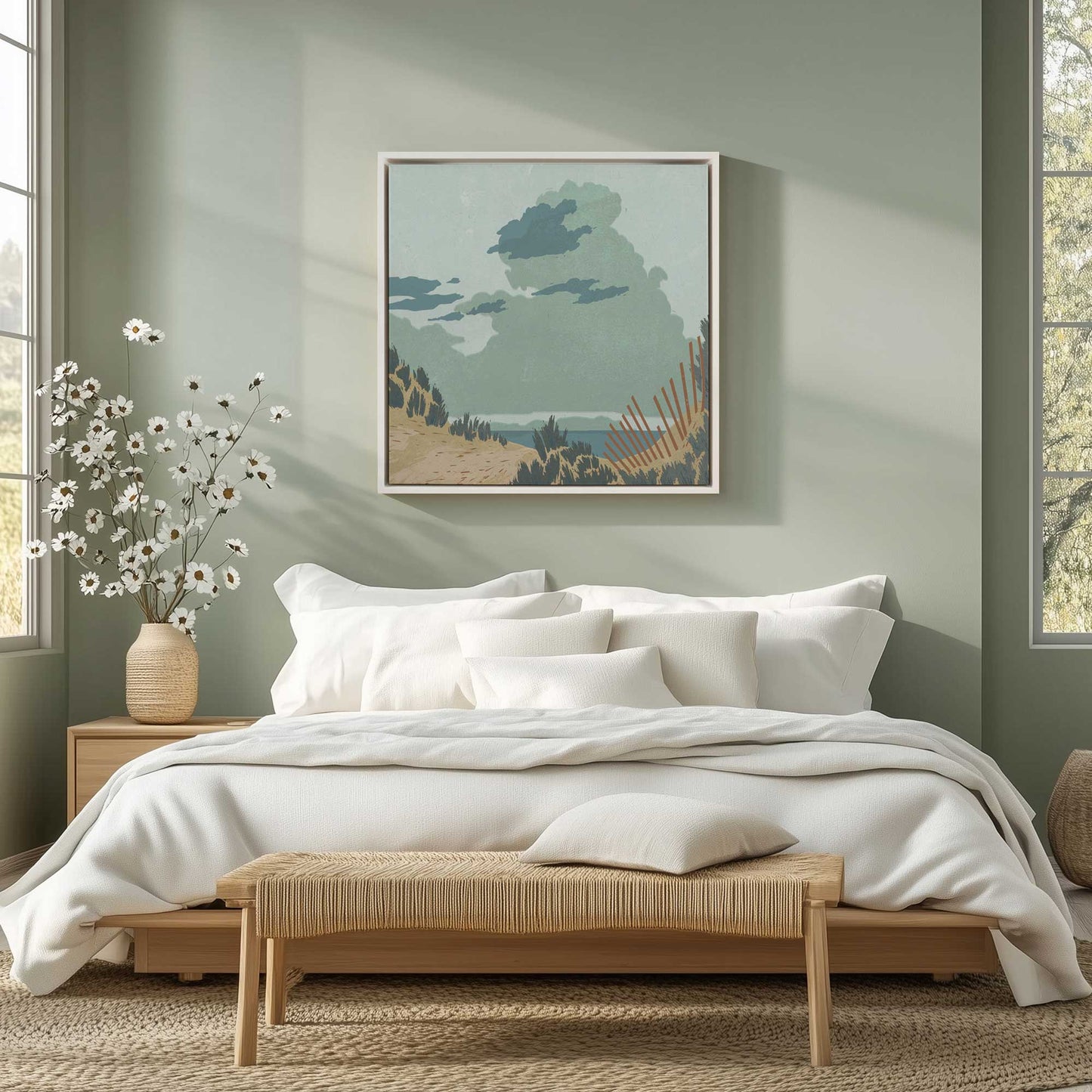 Picture of art in a room