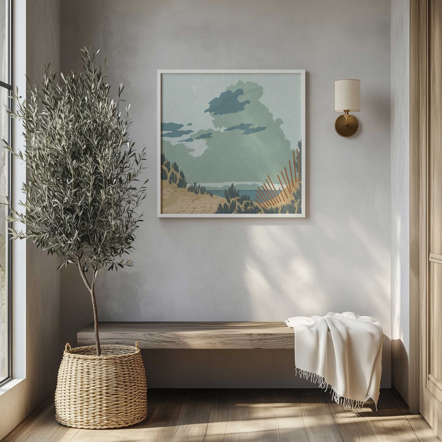 Picture of art in a room