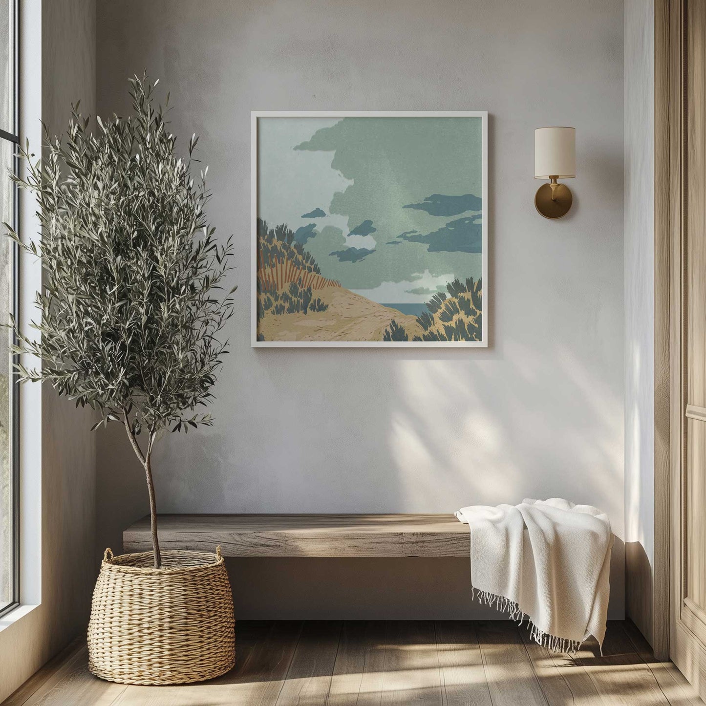 Picture of art in a room