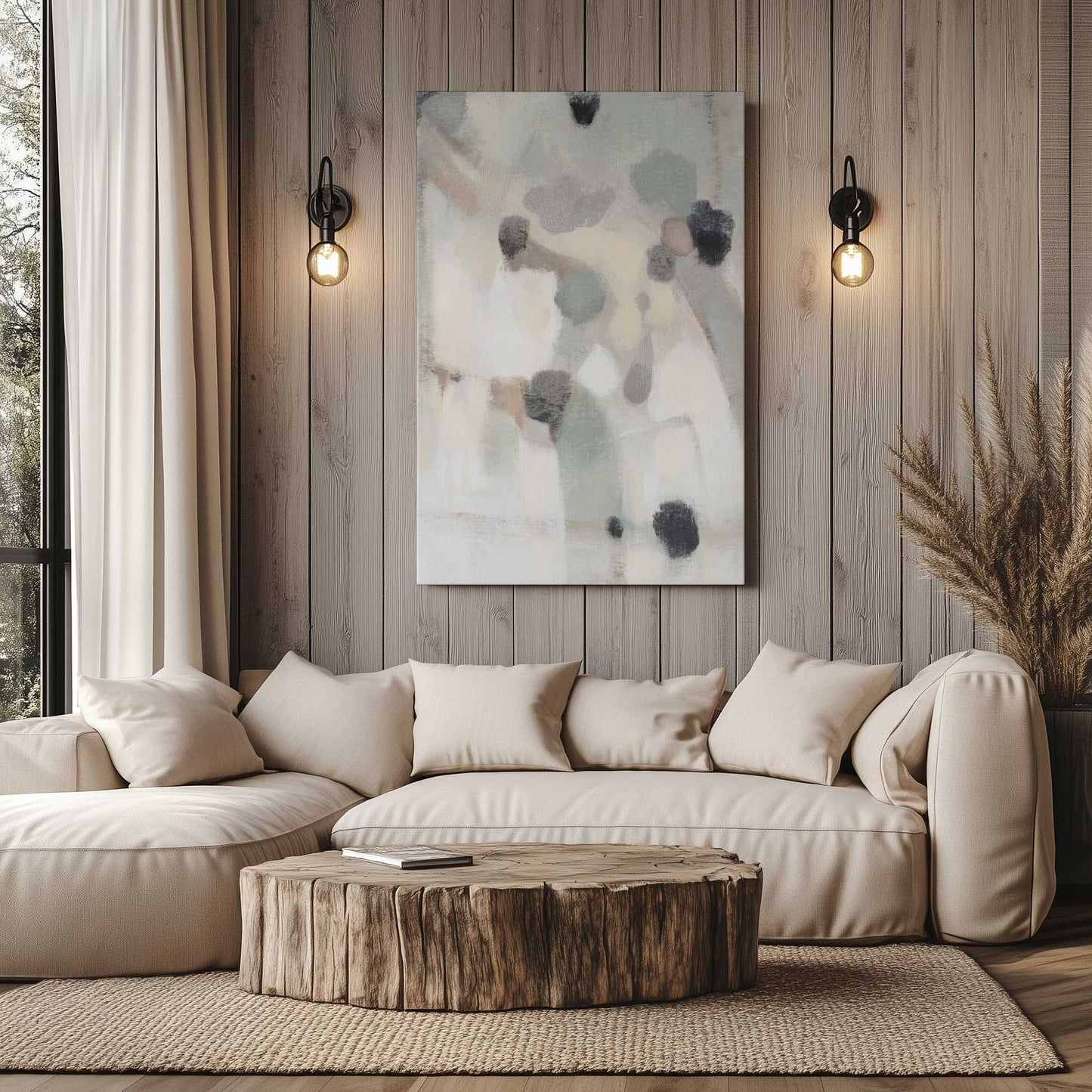 Picture of art in a room