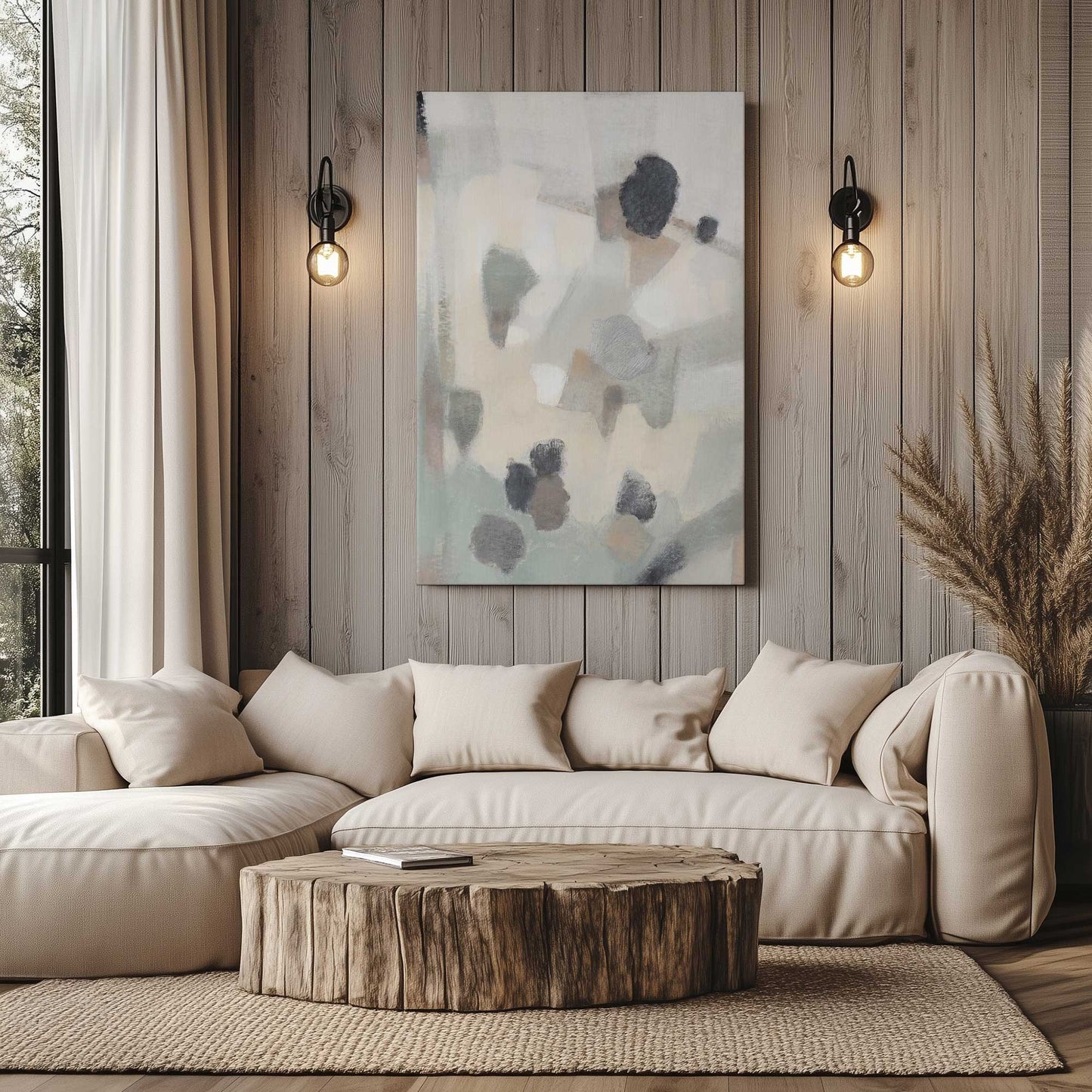 Picture of art in a room