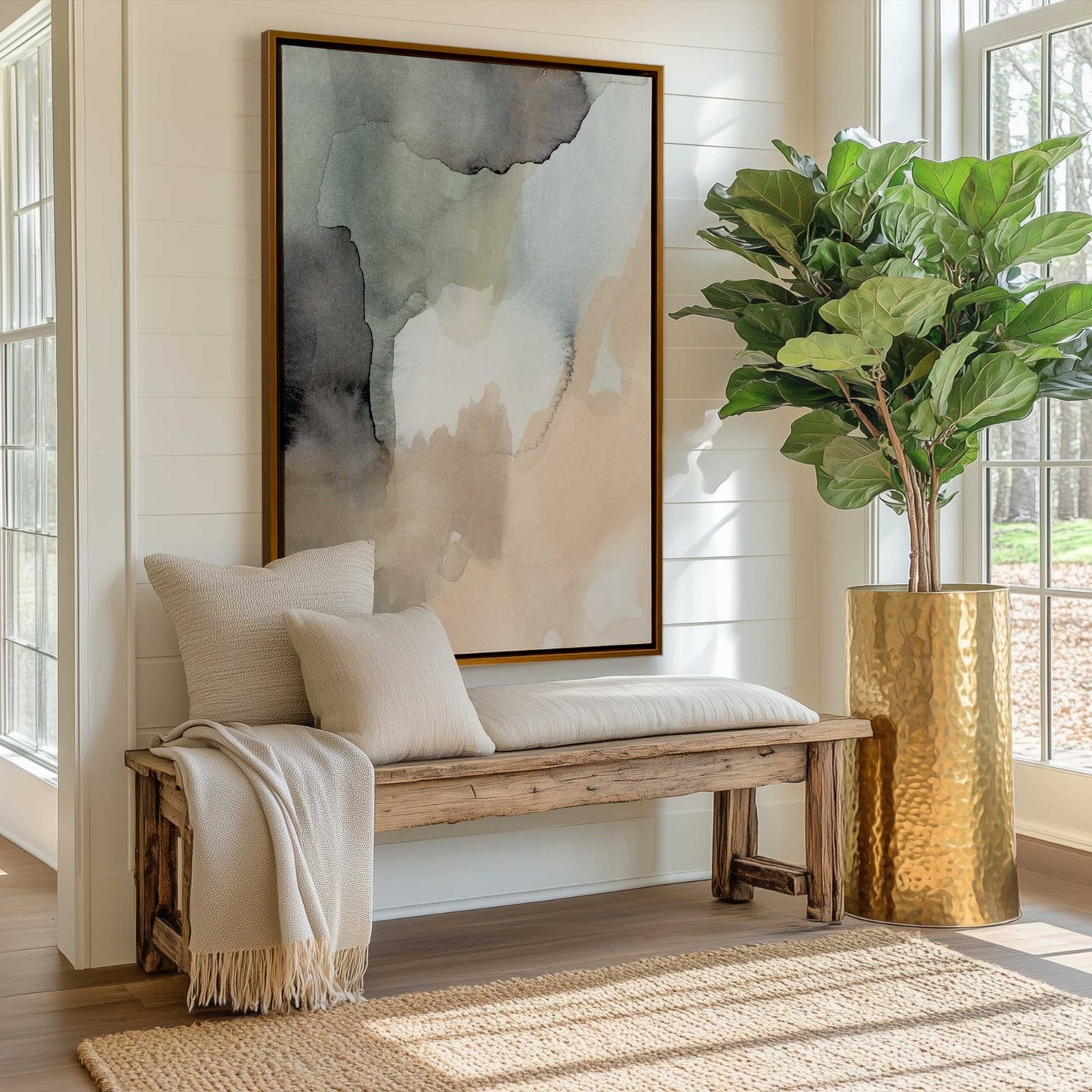 Picture of art in a room