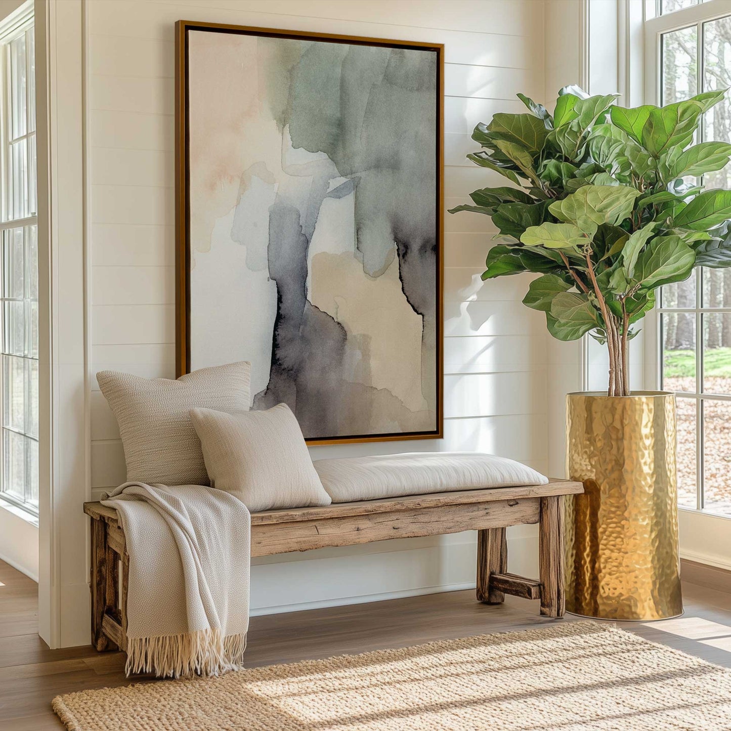 Picture of art in a room