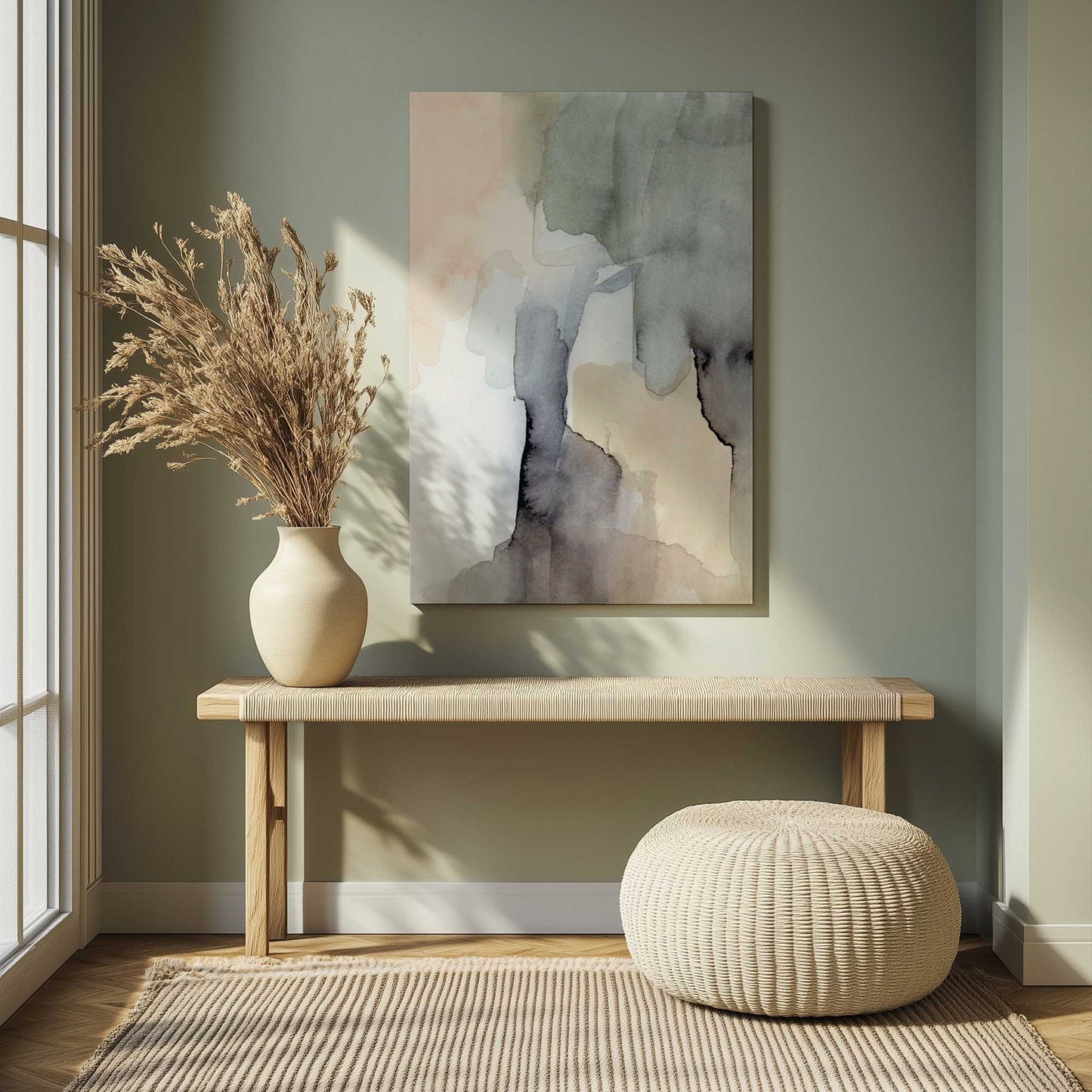 Picture of art in a room