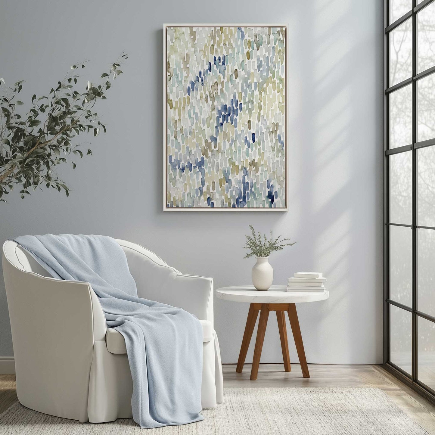 Picture of art in a room