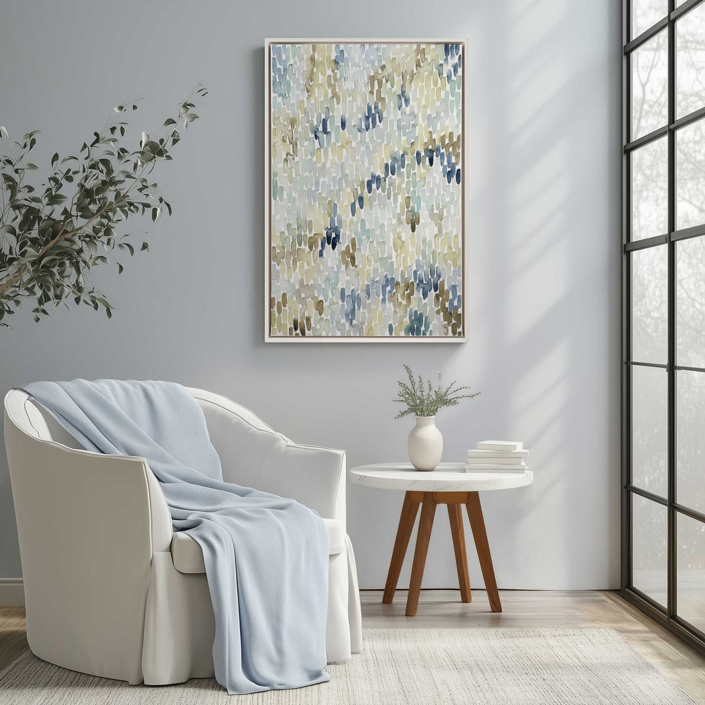 Picture of art in a room