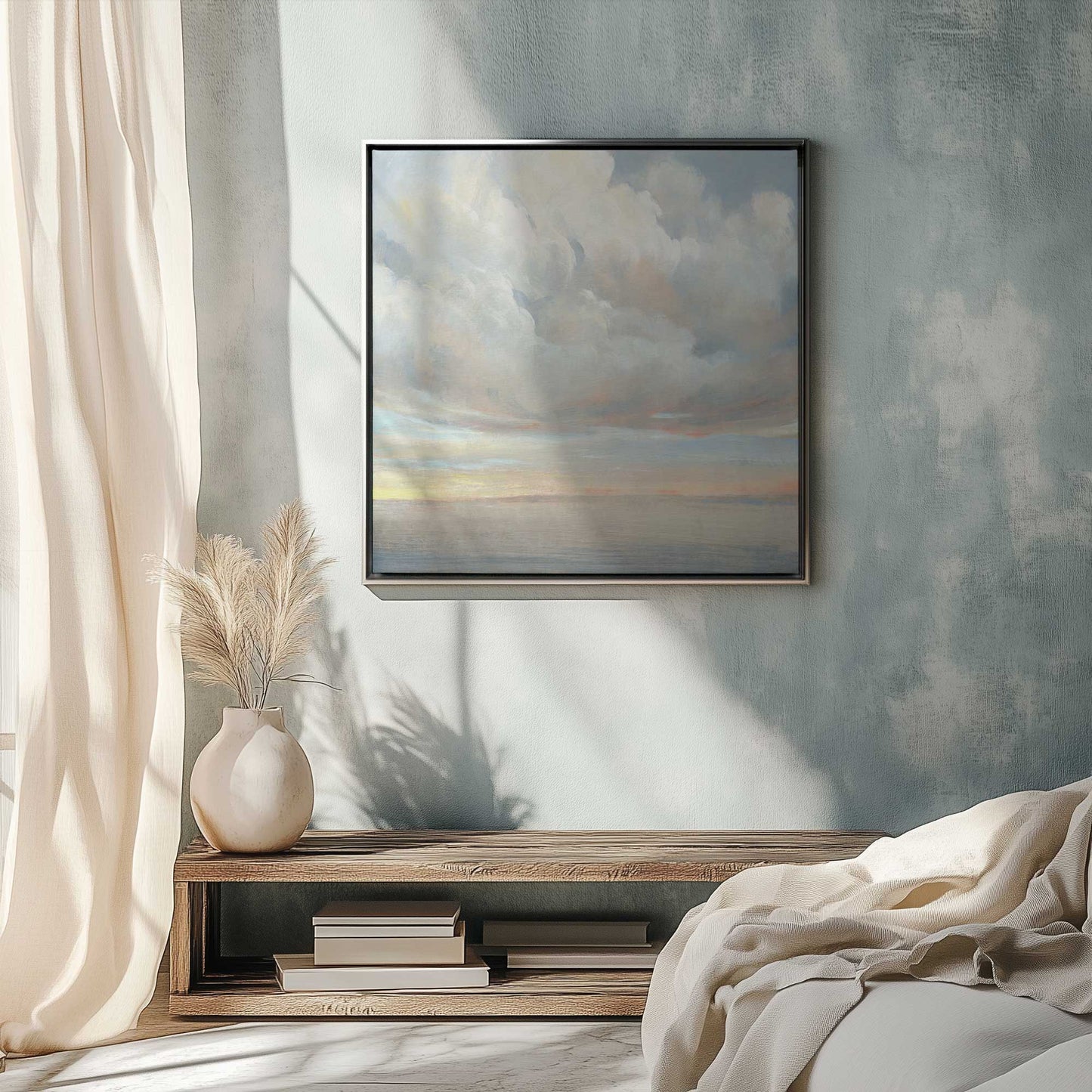 Picture of art in a room