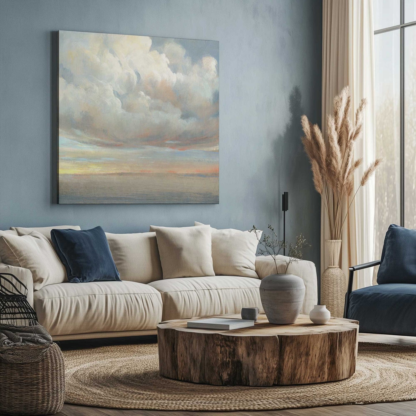 Picture of art in a room