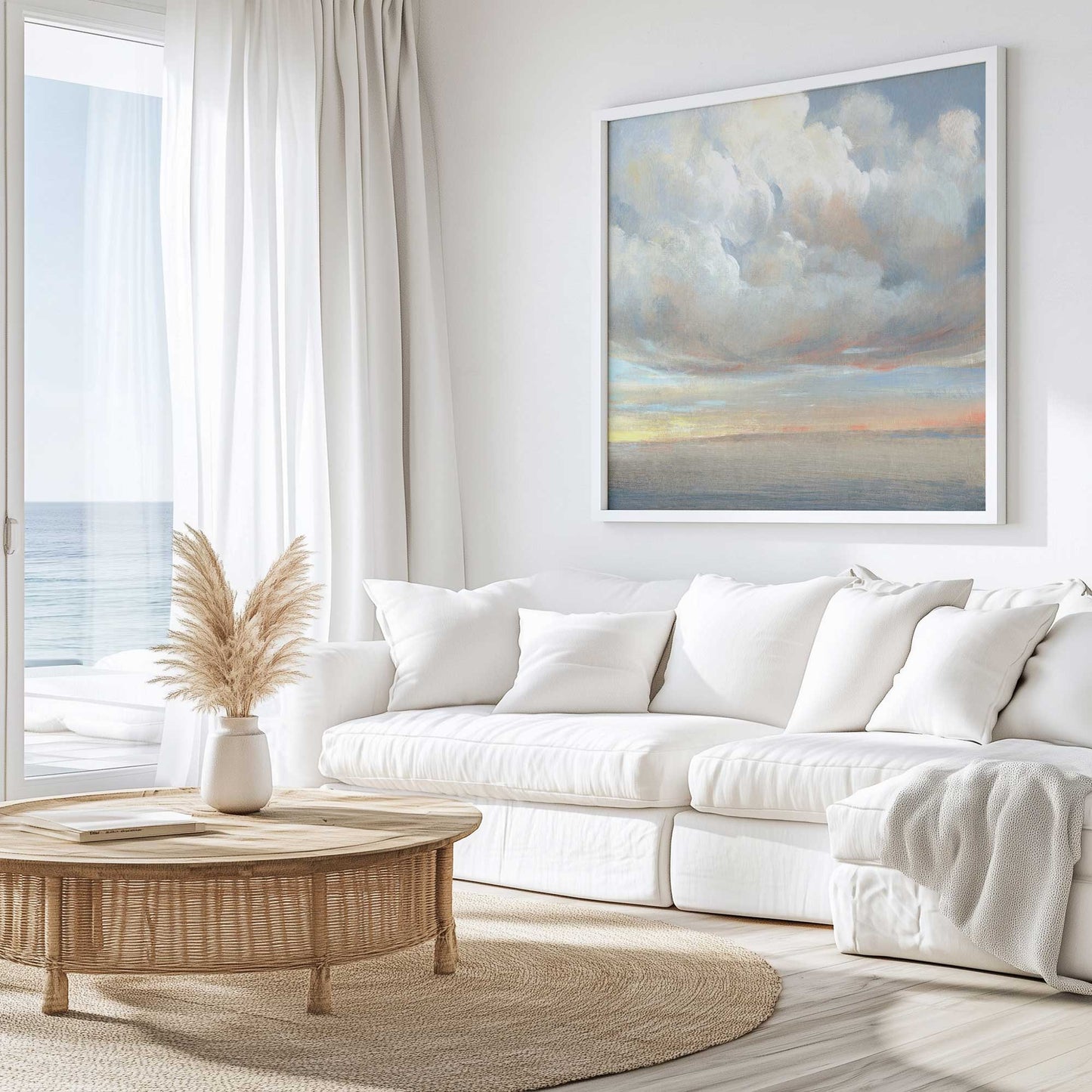 Picture of art in a room